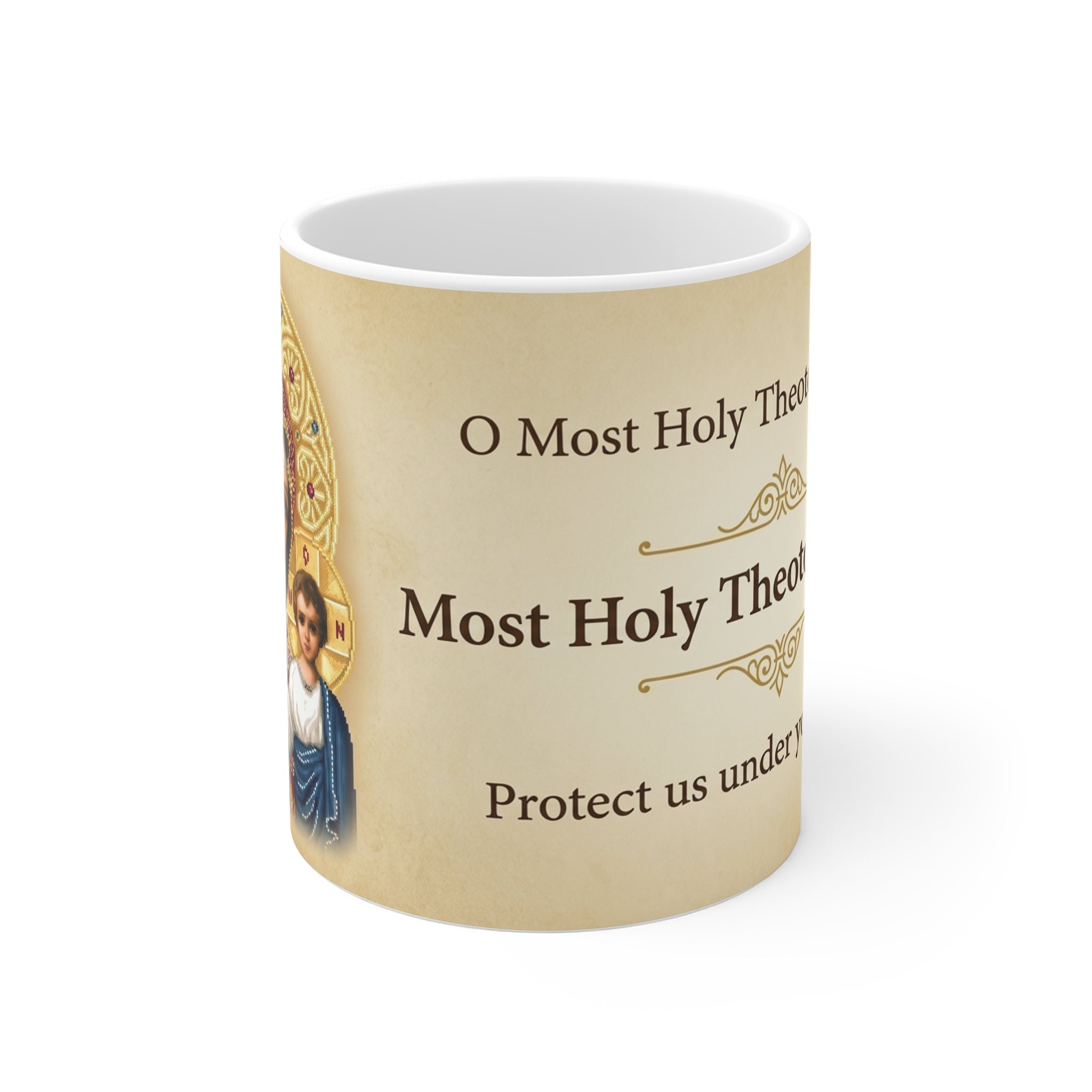 Theotokos of Kazan Orthodox Christian Coffee Mug — Orthodox Mug Gift