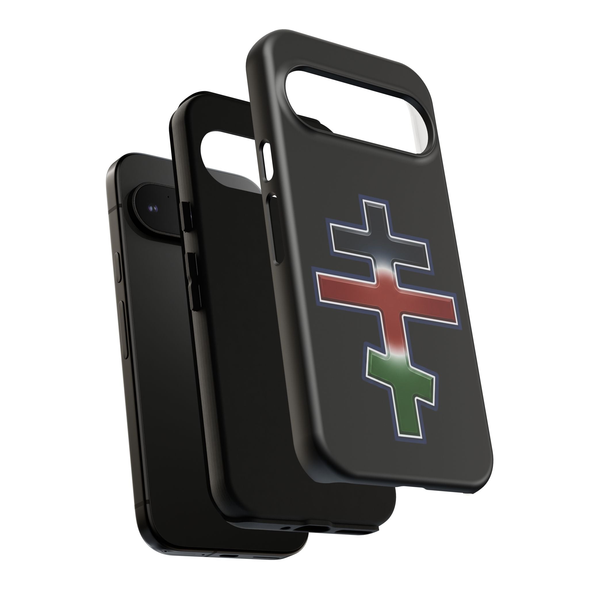 Kenyan Orthodox Cross design on a matte phone case — additional view 8
