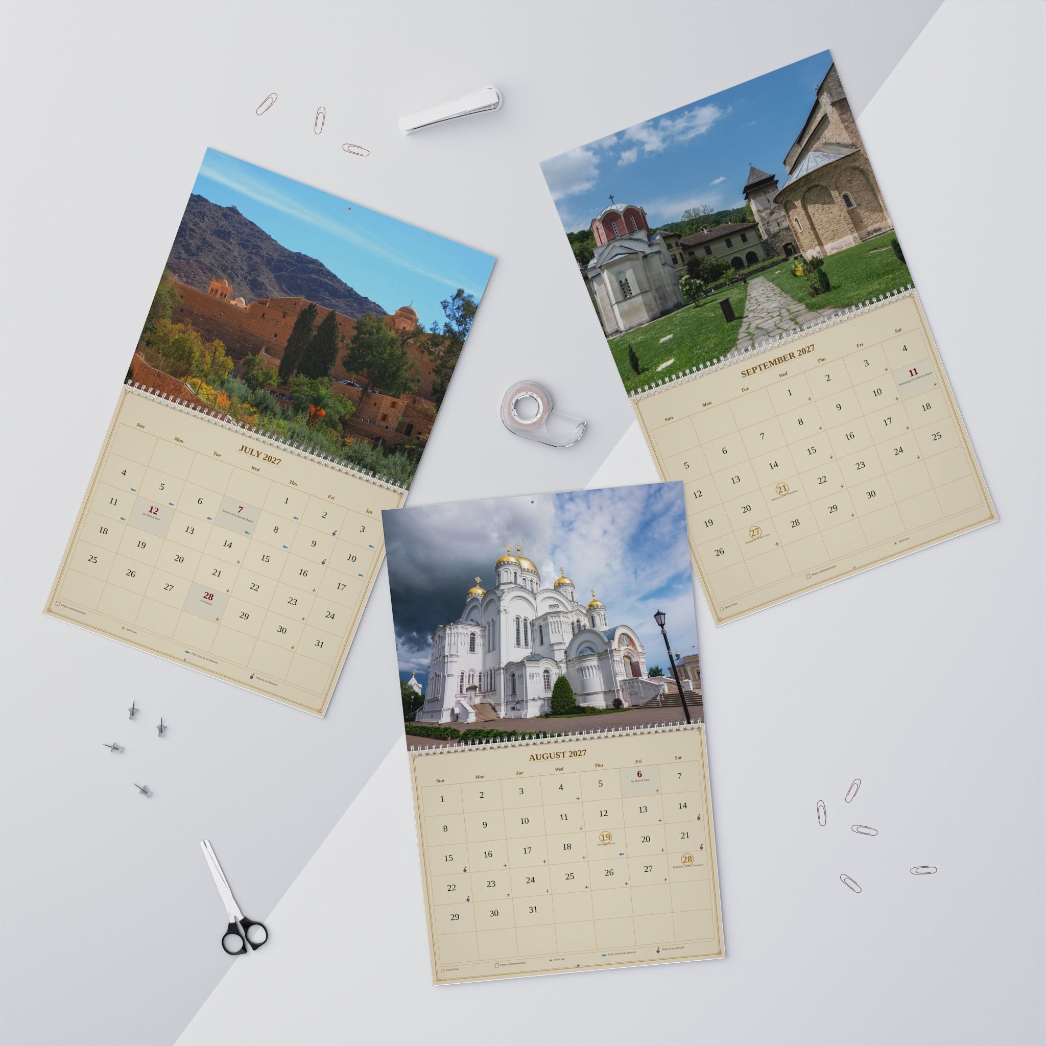 2027 Julian Calendar