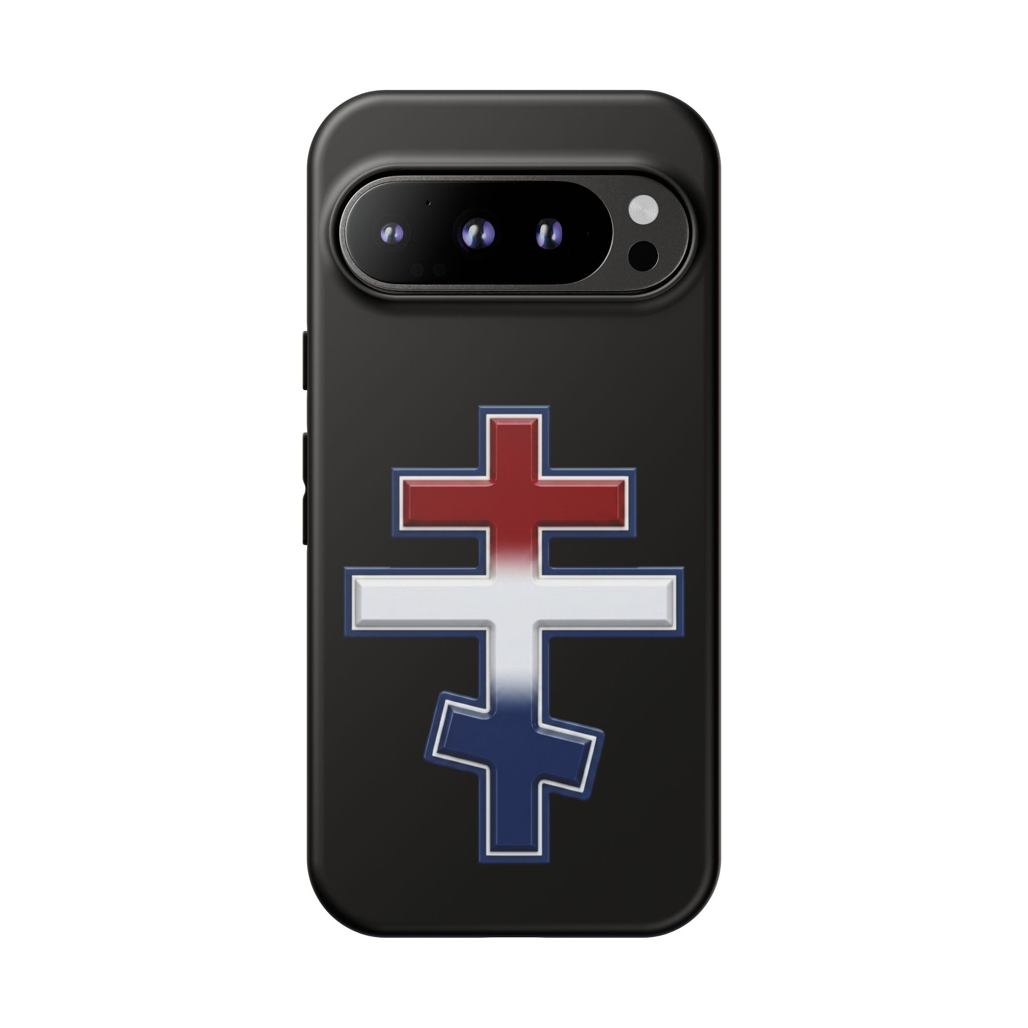 United States Orthodox Cross design on a matte phone case — additional view 2
