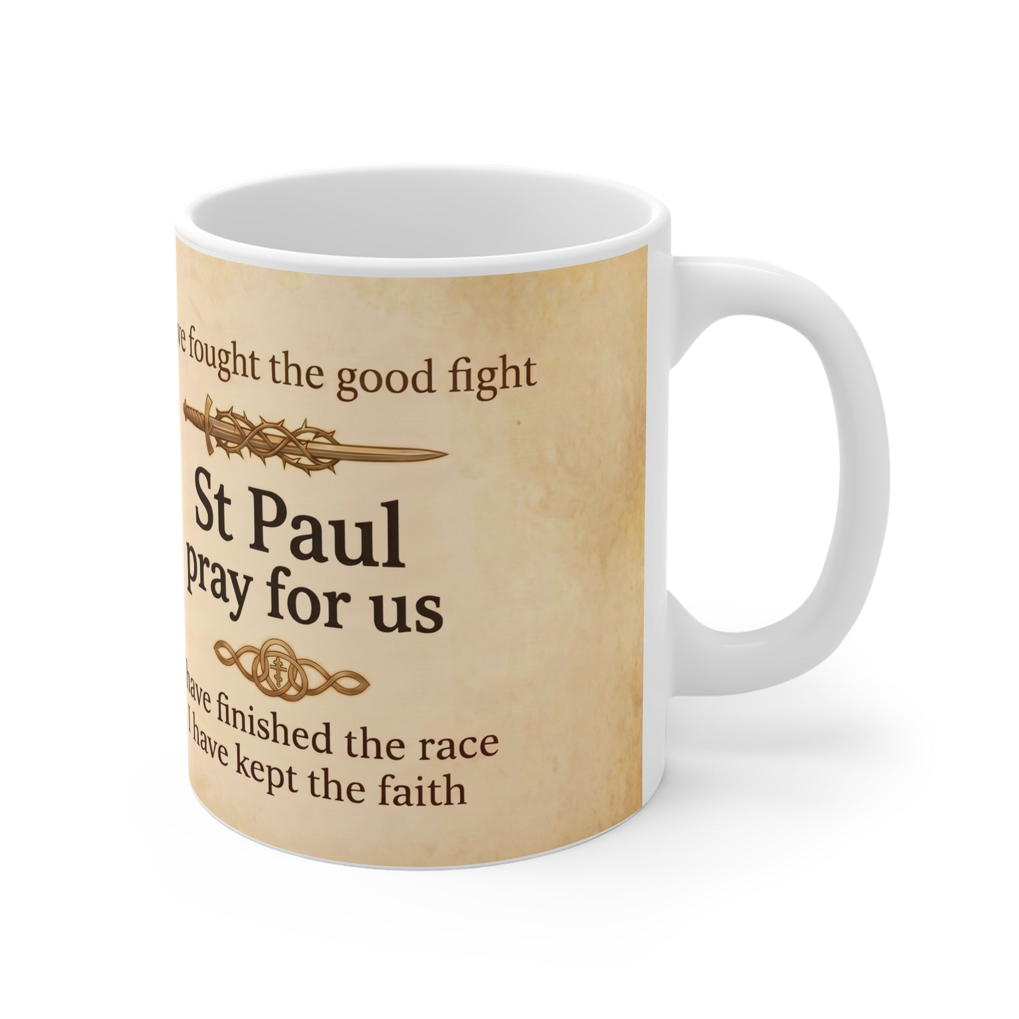 Saint Paul the Apostle Orthodox Christian Coffee Mug — Orthodox Christian Mug