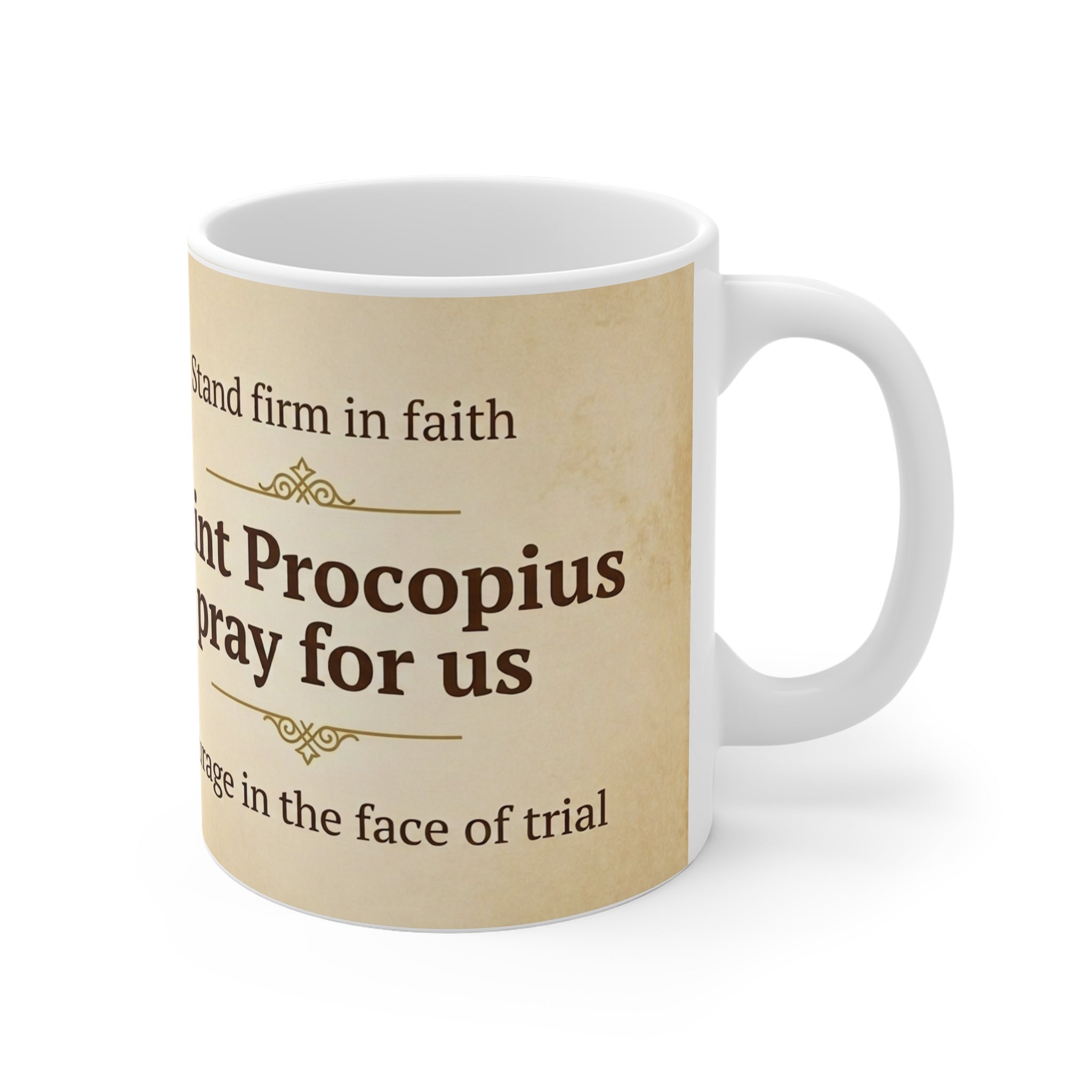 Saint Procopius the Great Martyr Orthodox Christian Coffee Mug — Orthodox Christian Mug