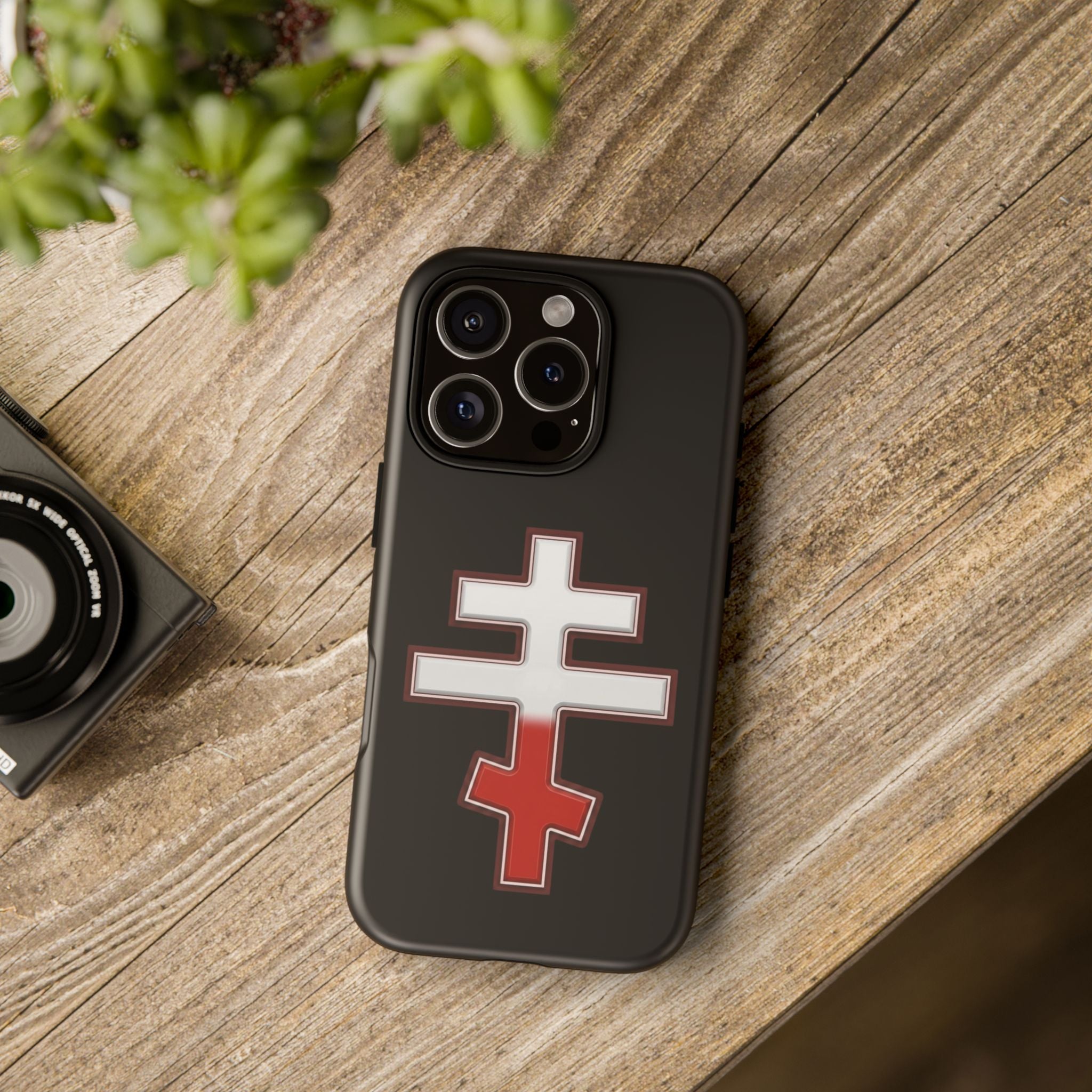 Polish Orthodox Cross design on a matte phone case — additional view 6