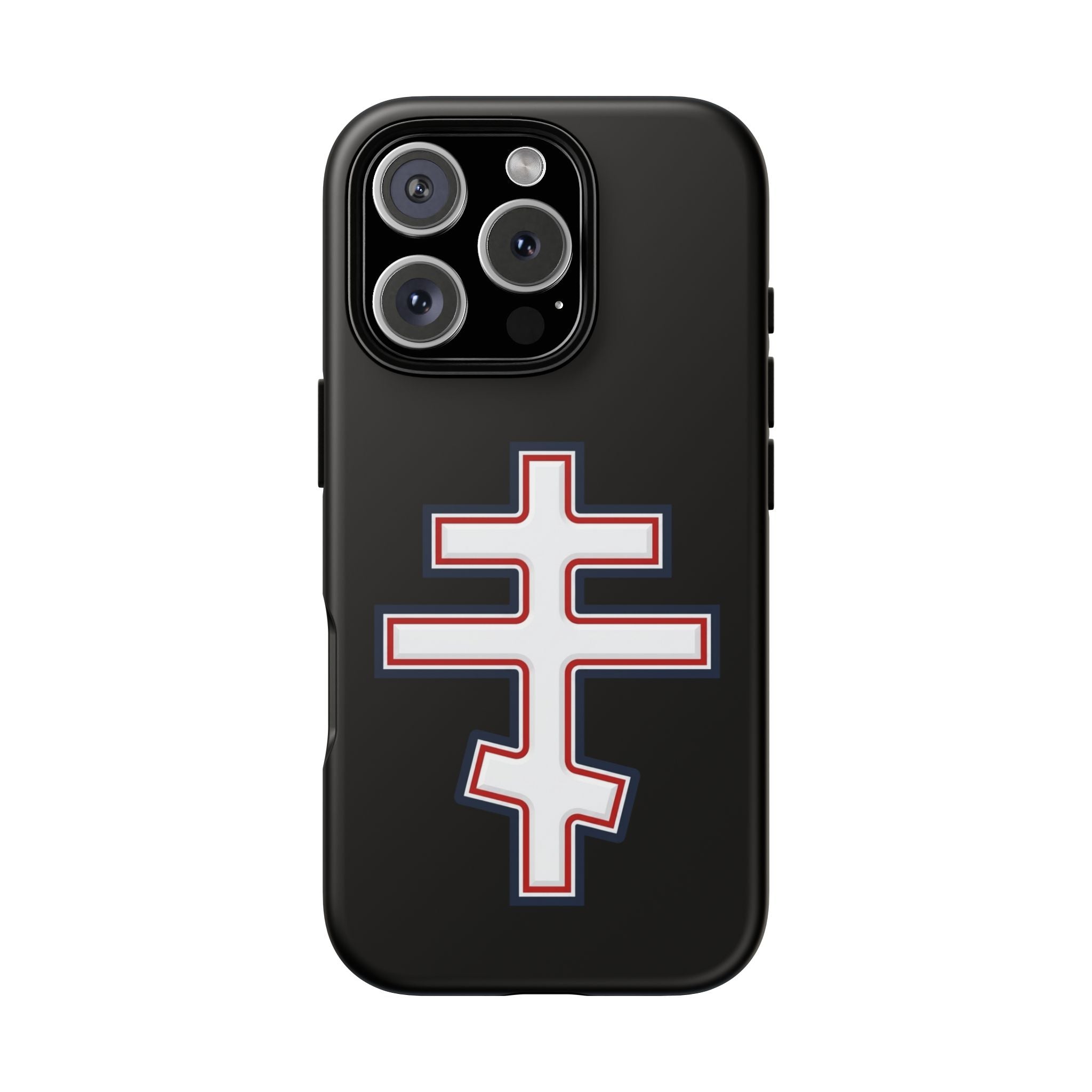 Georgian Orthodox Cross design on a matte phone case