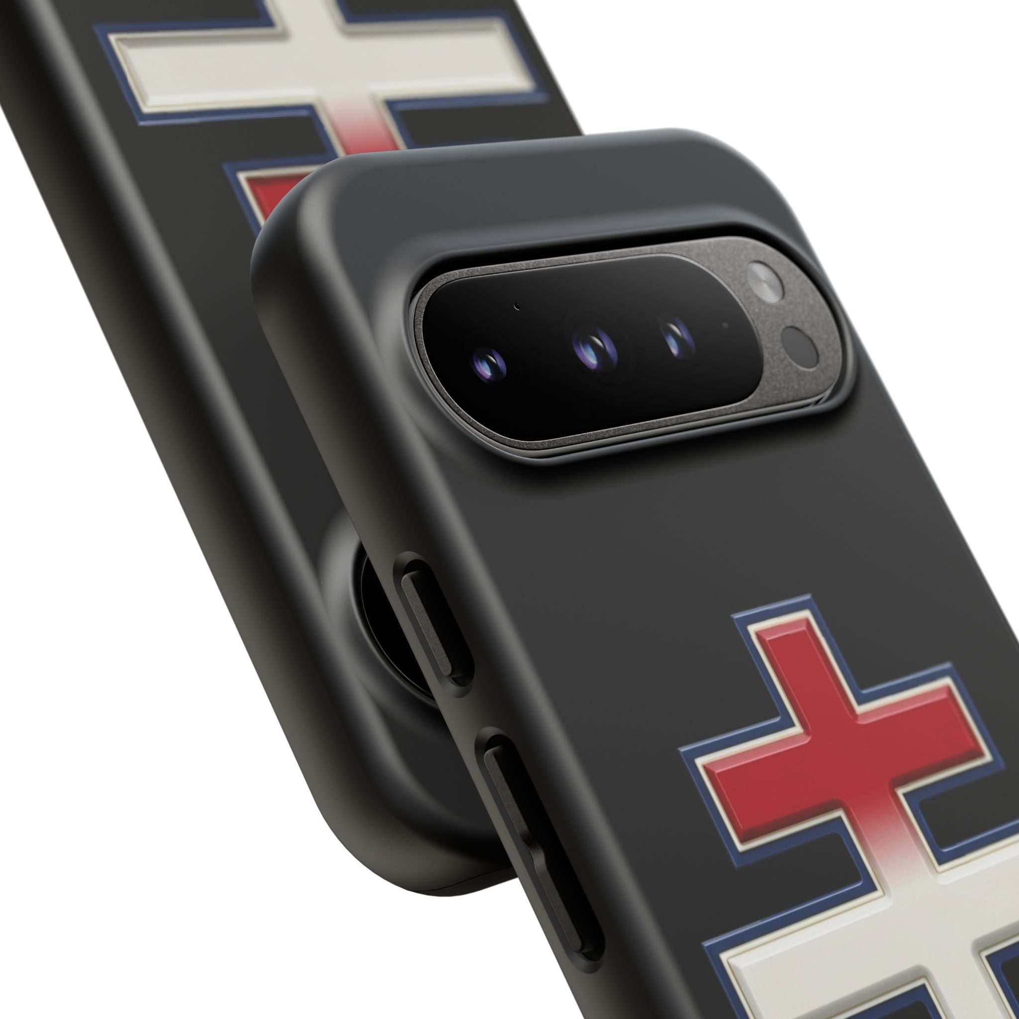 Egyptian Orthodox Cross design on a matte phone case — additional view 7