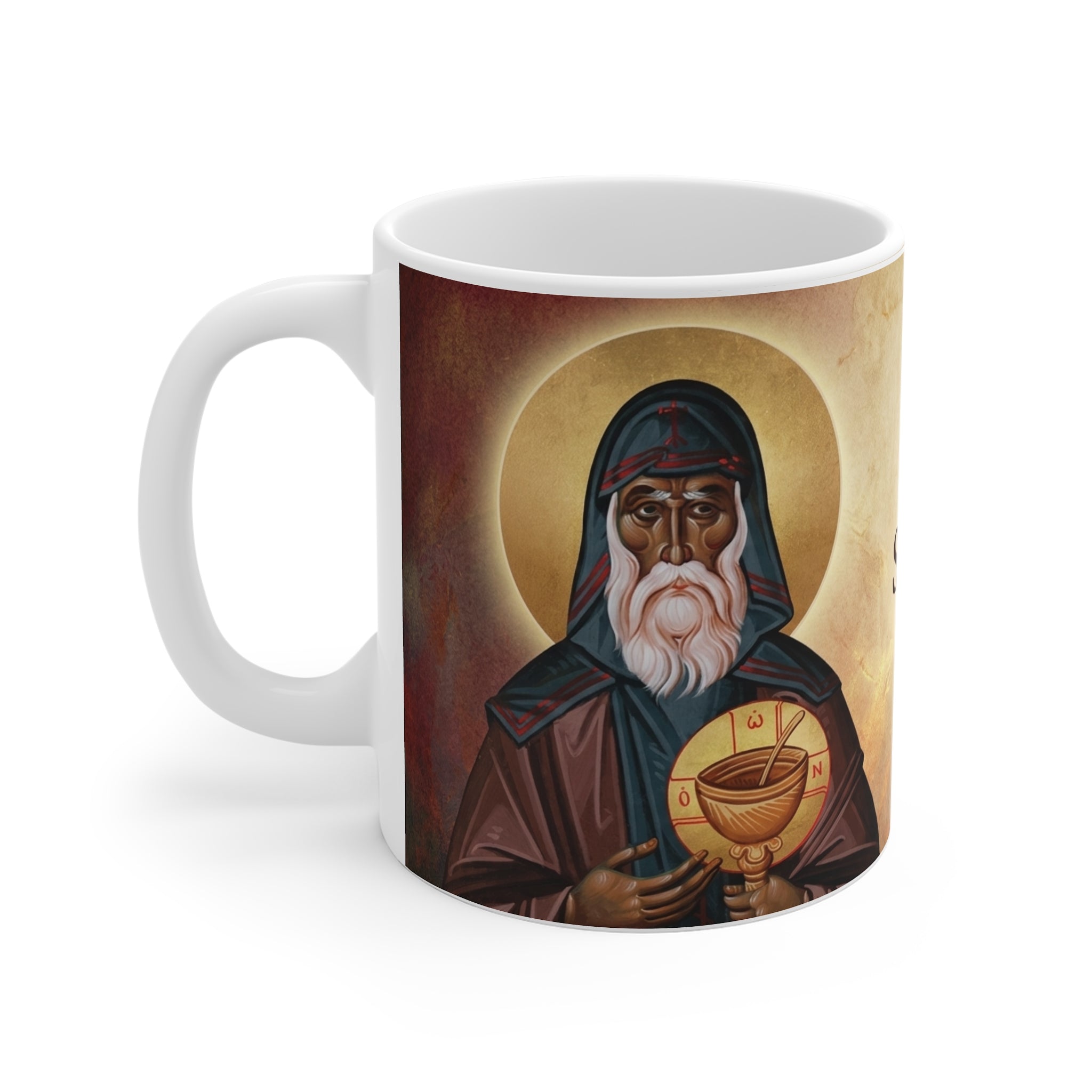 Saint Moses the Ethiopian Orthodox Christian Coffee Mug — Orthodox Christian Gift