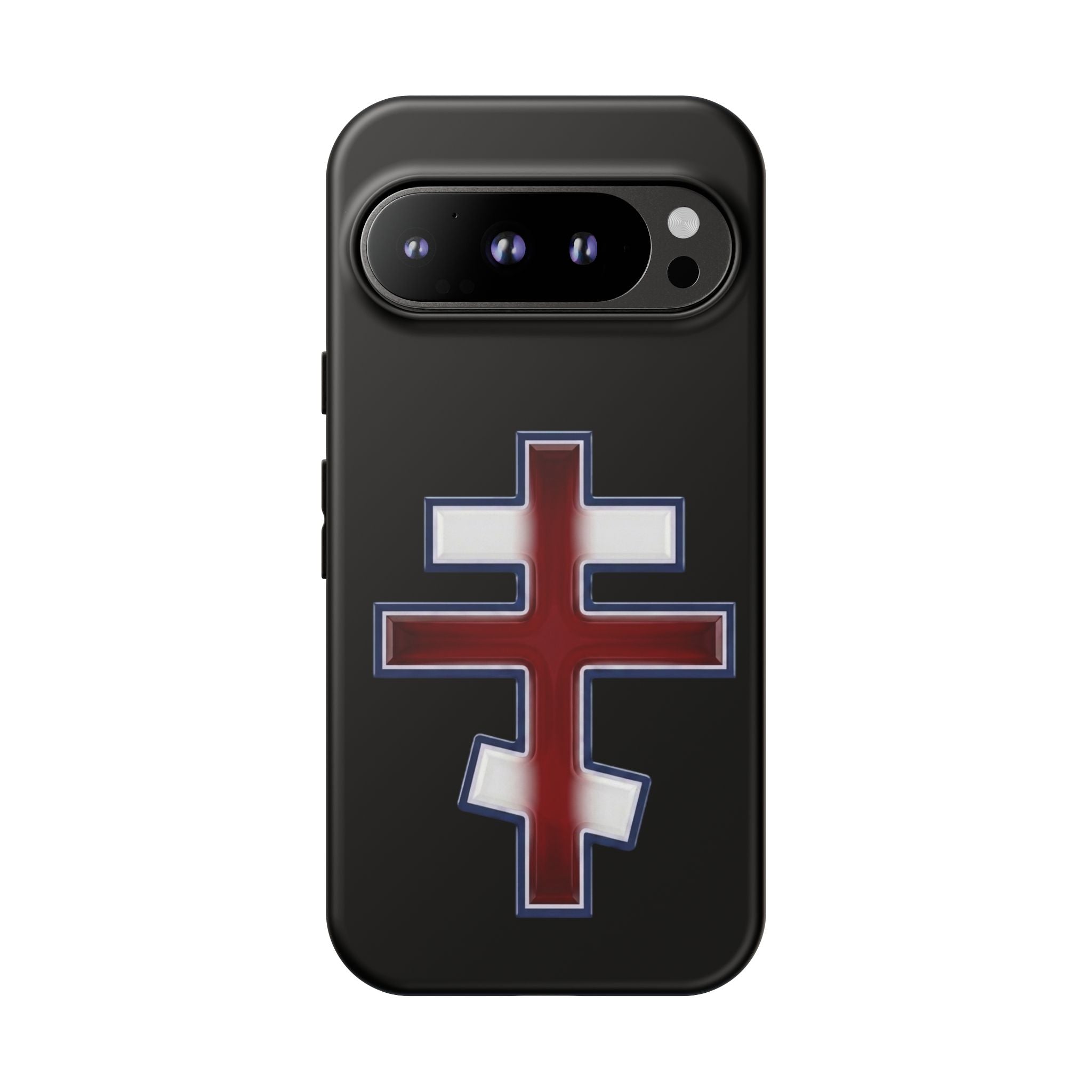 United Kingdom Orthodox Cross design on a matte phone case — additional view 2