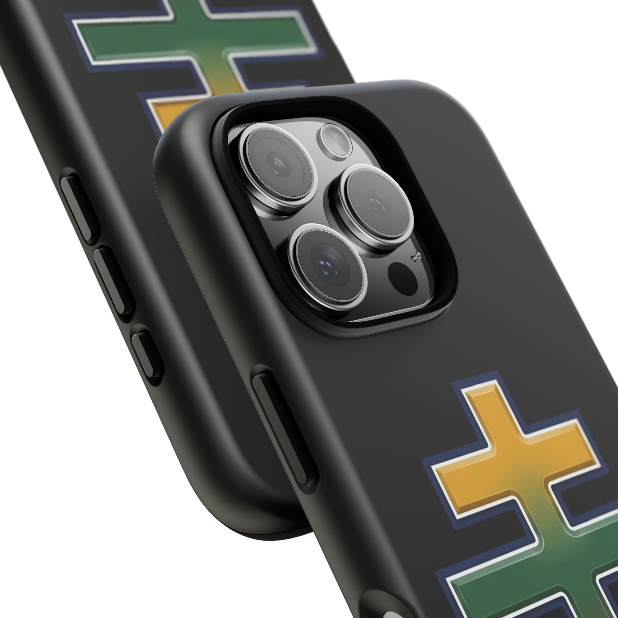 Lithuanian Orthodox Cross design on a matte phone case — additional view 5