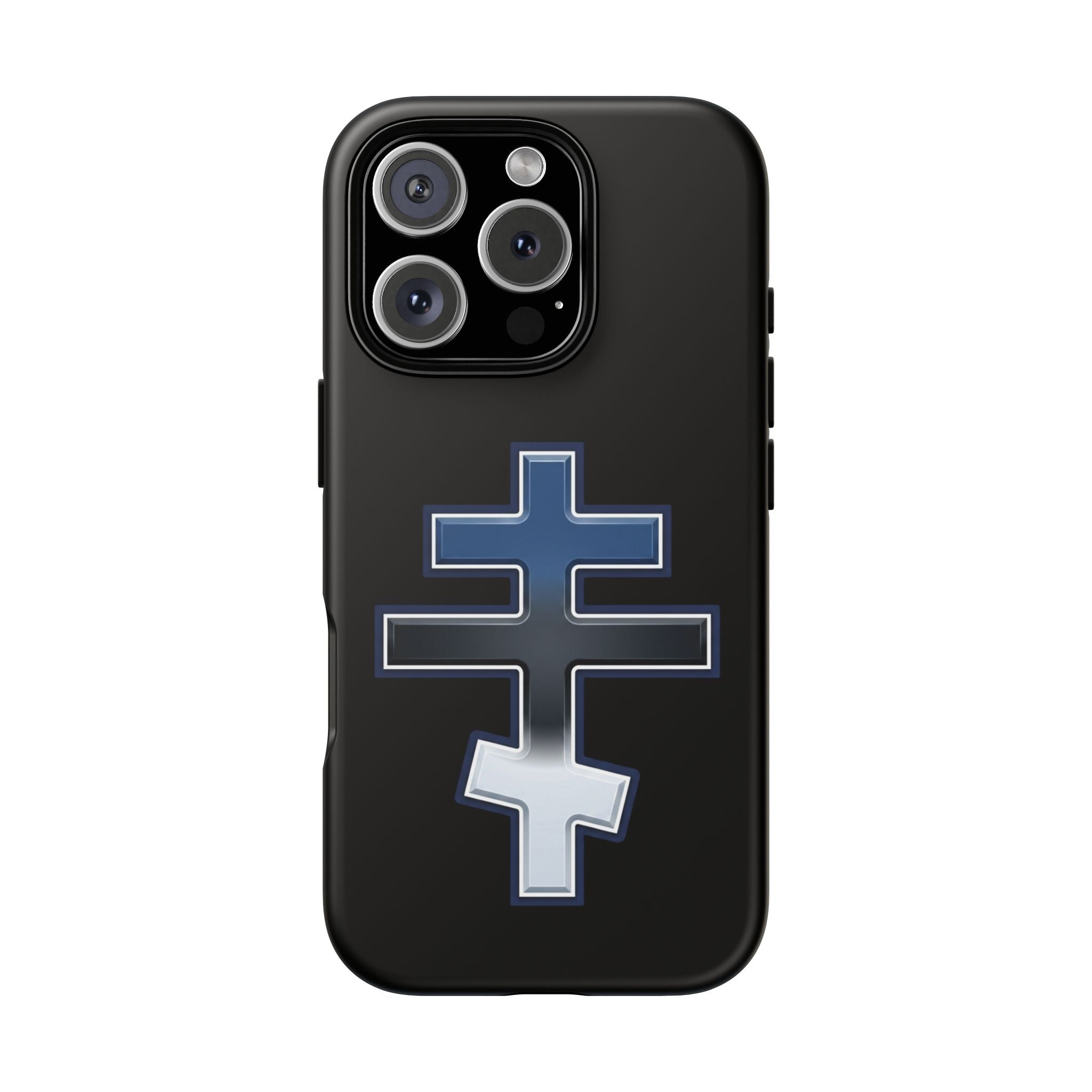 Estonian Orthodox Cross design on a matte phone case