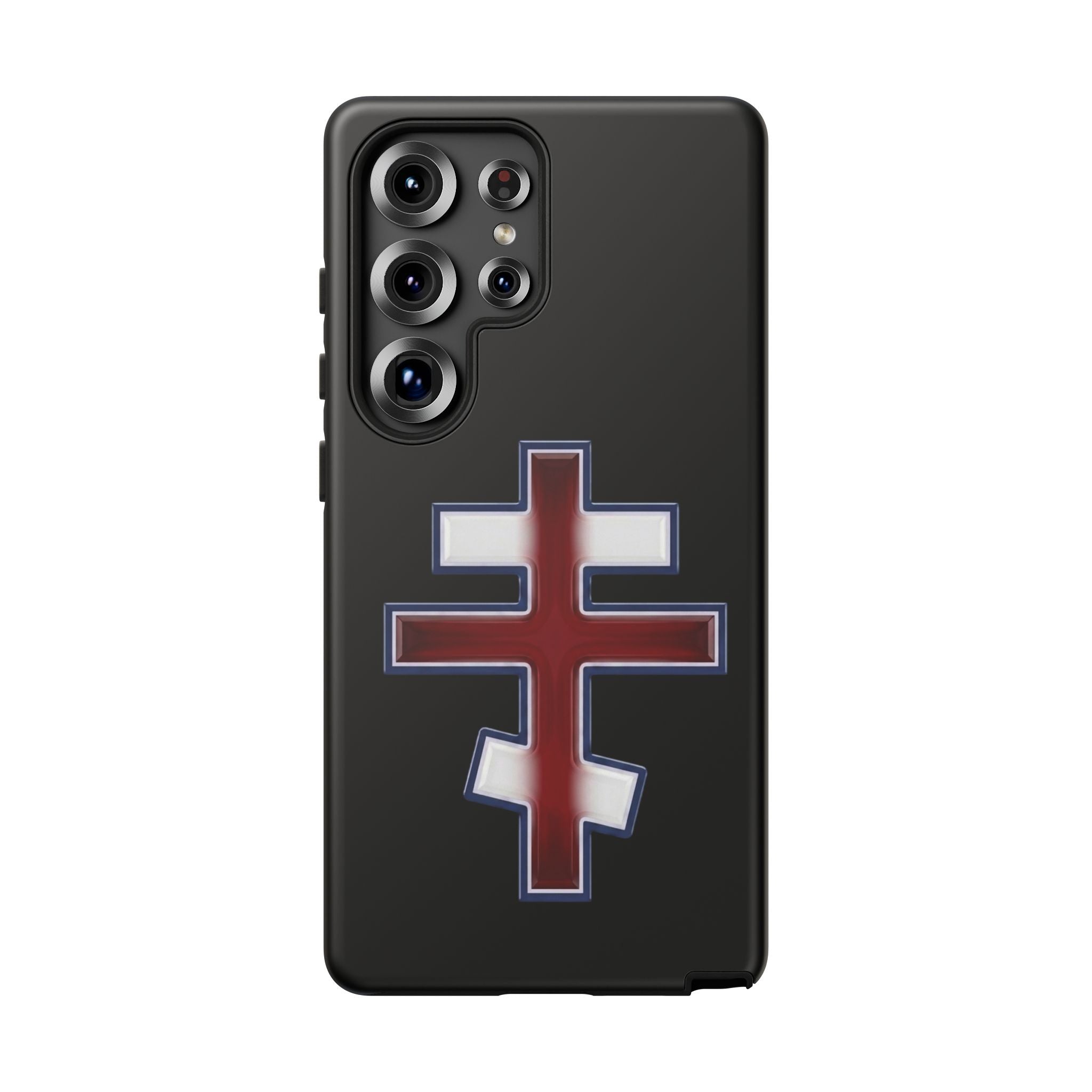 United Kingdom Orthodox Cross design on a matte phone case — additional view 3