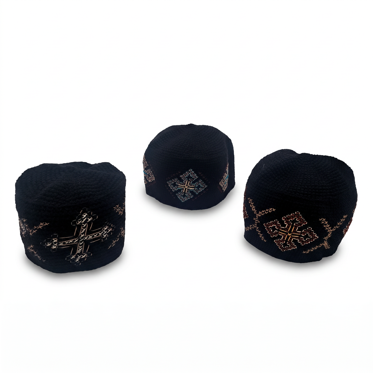 Embroidered Georgian Hats