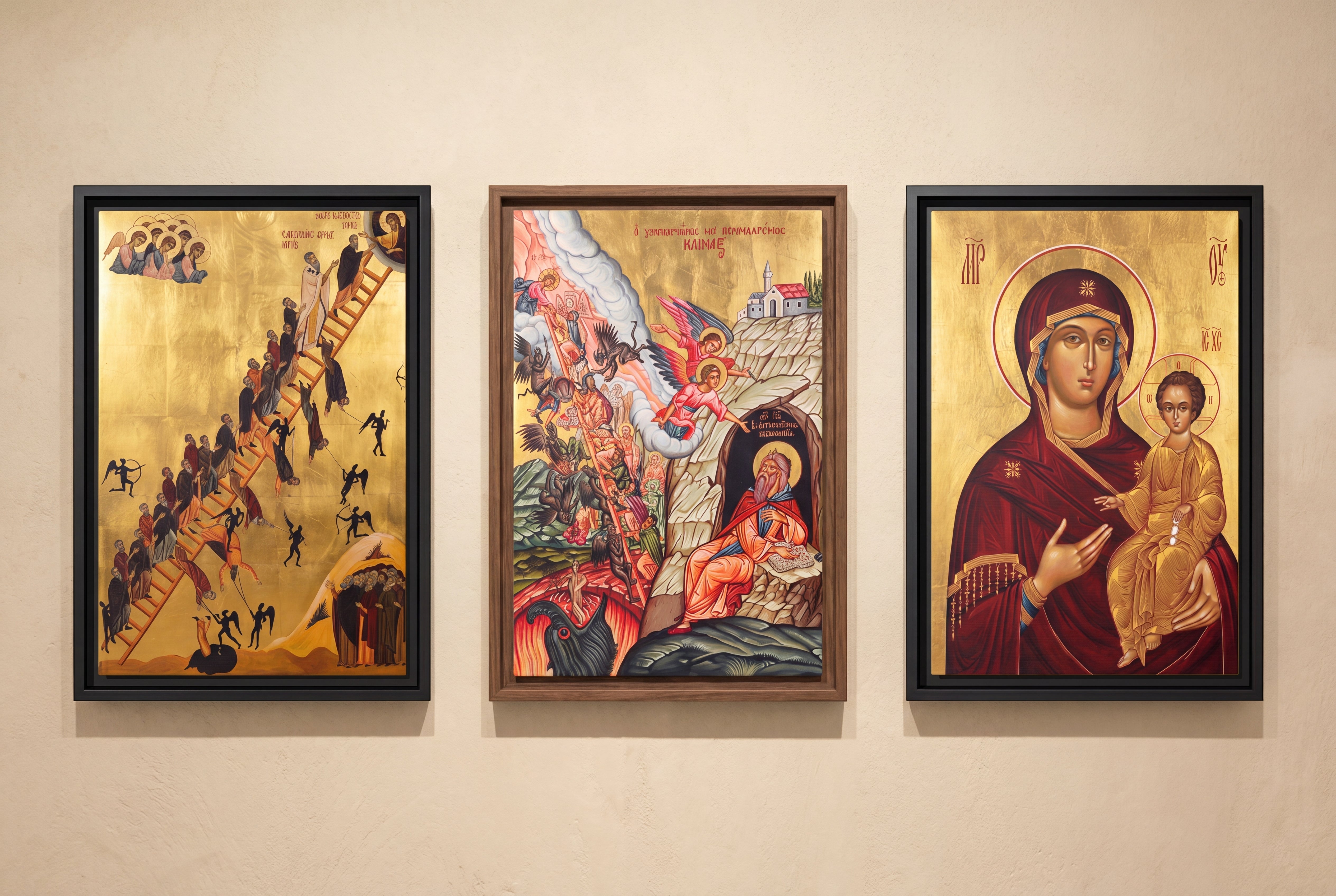 Framed Canvas Icons