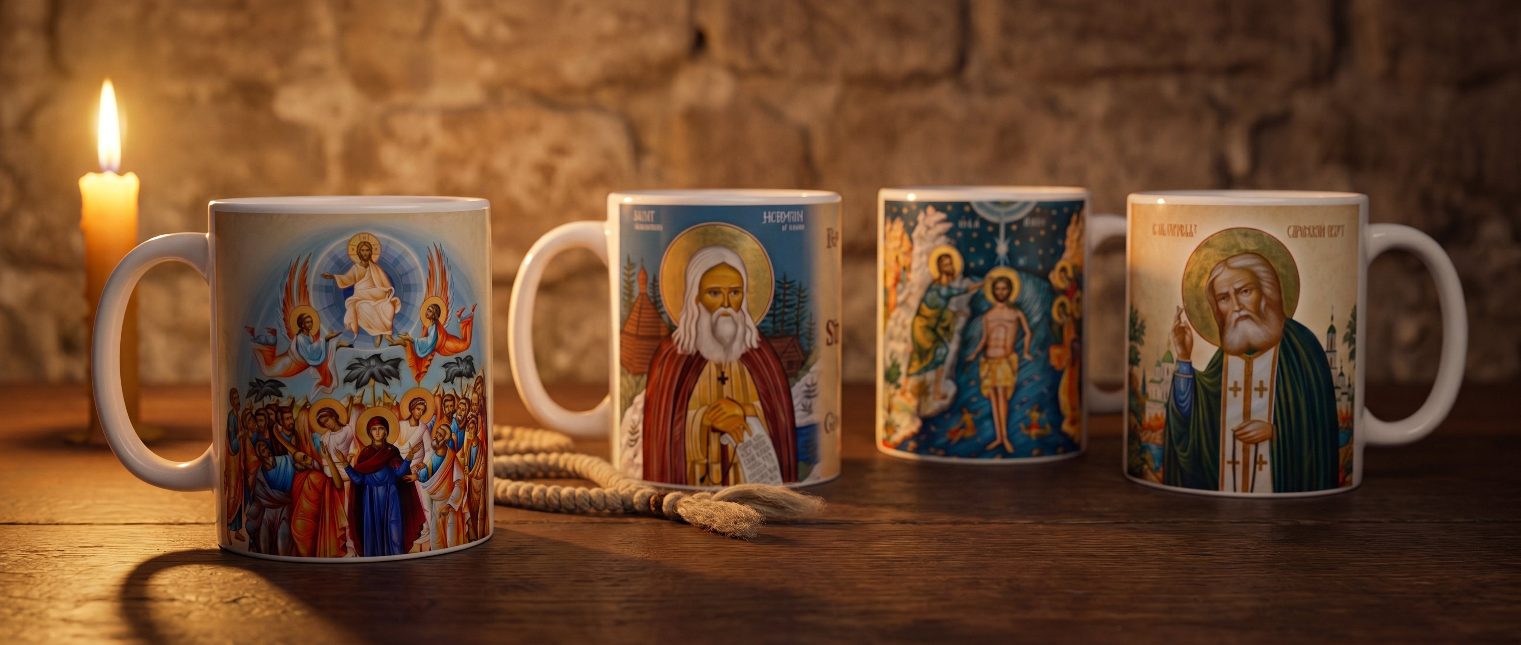 White Mugs
