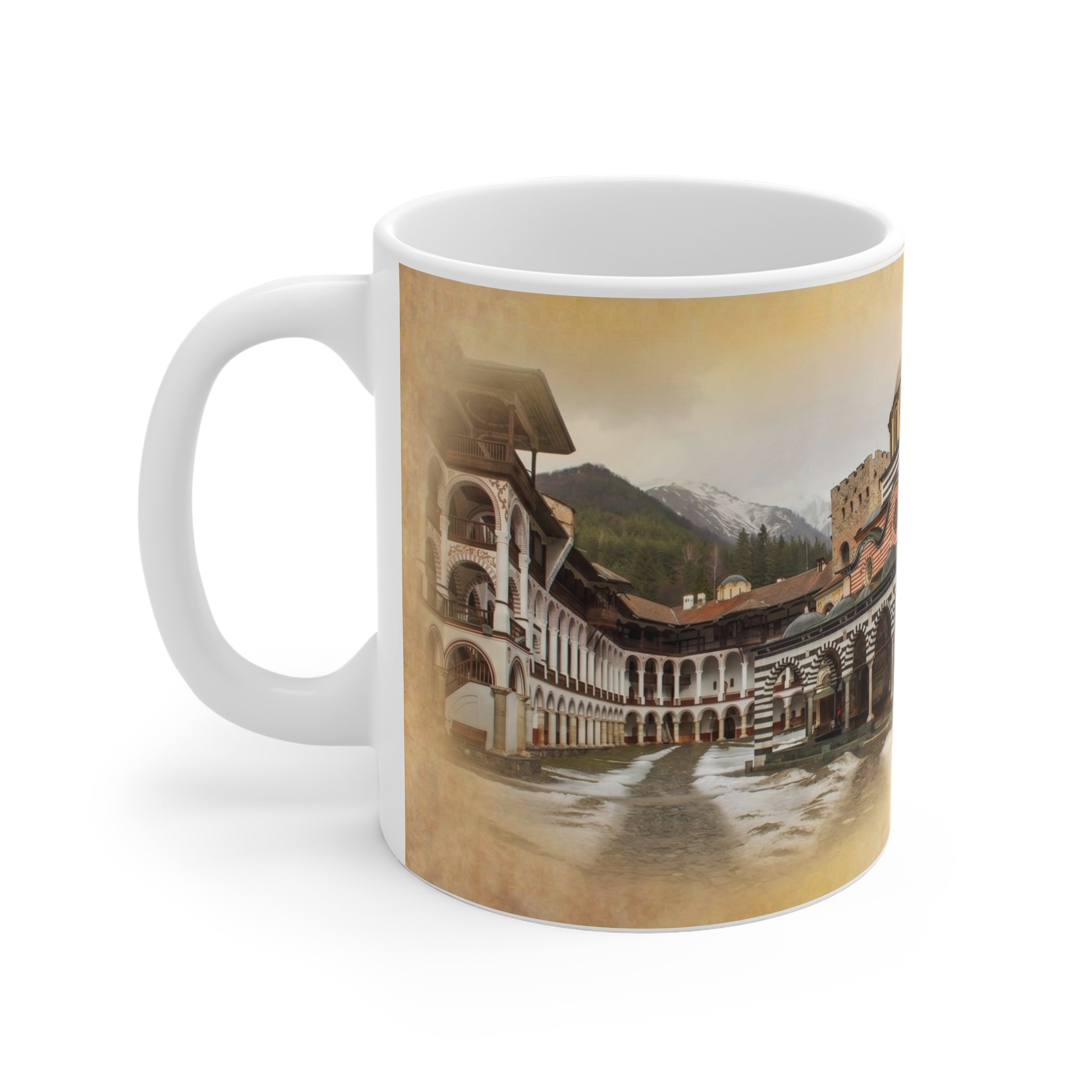 Rila Monastery Orthodox Christian Coffee Mug — Orthodox Christian Gift