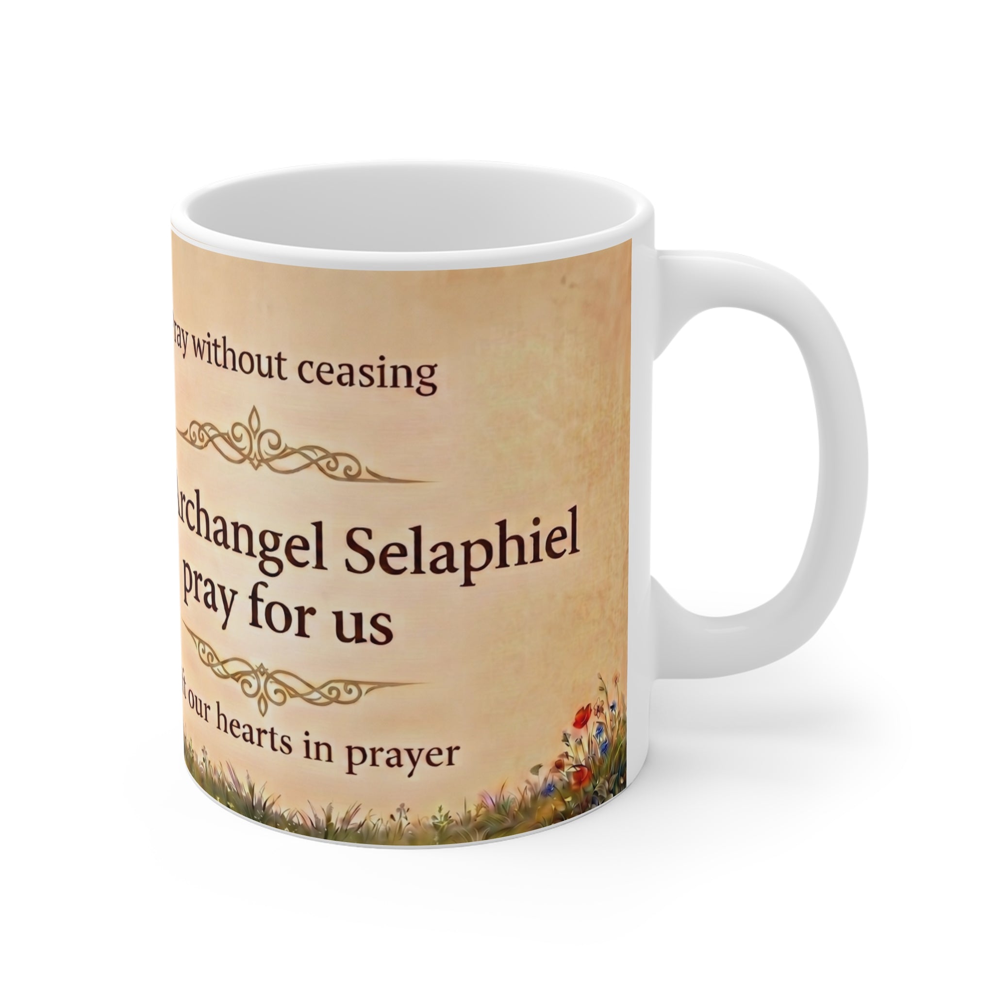 Archangel Selaphiel Orthodox Christian Coffee Mug — Orthodox Christian Mug