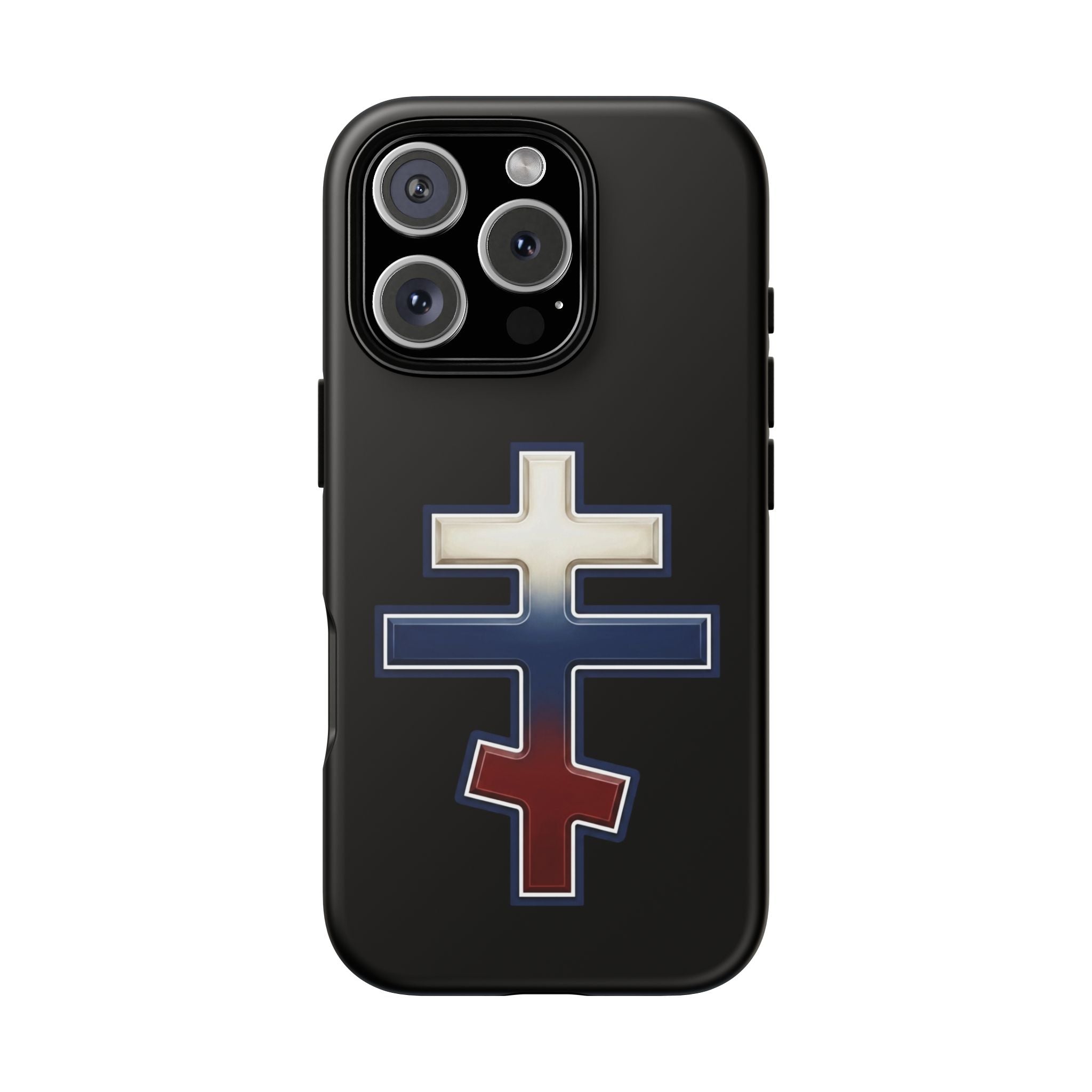 Russian Orthodox Cross design on a matte phone case