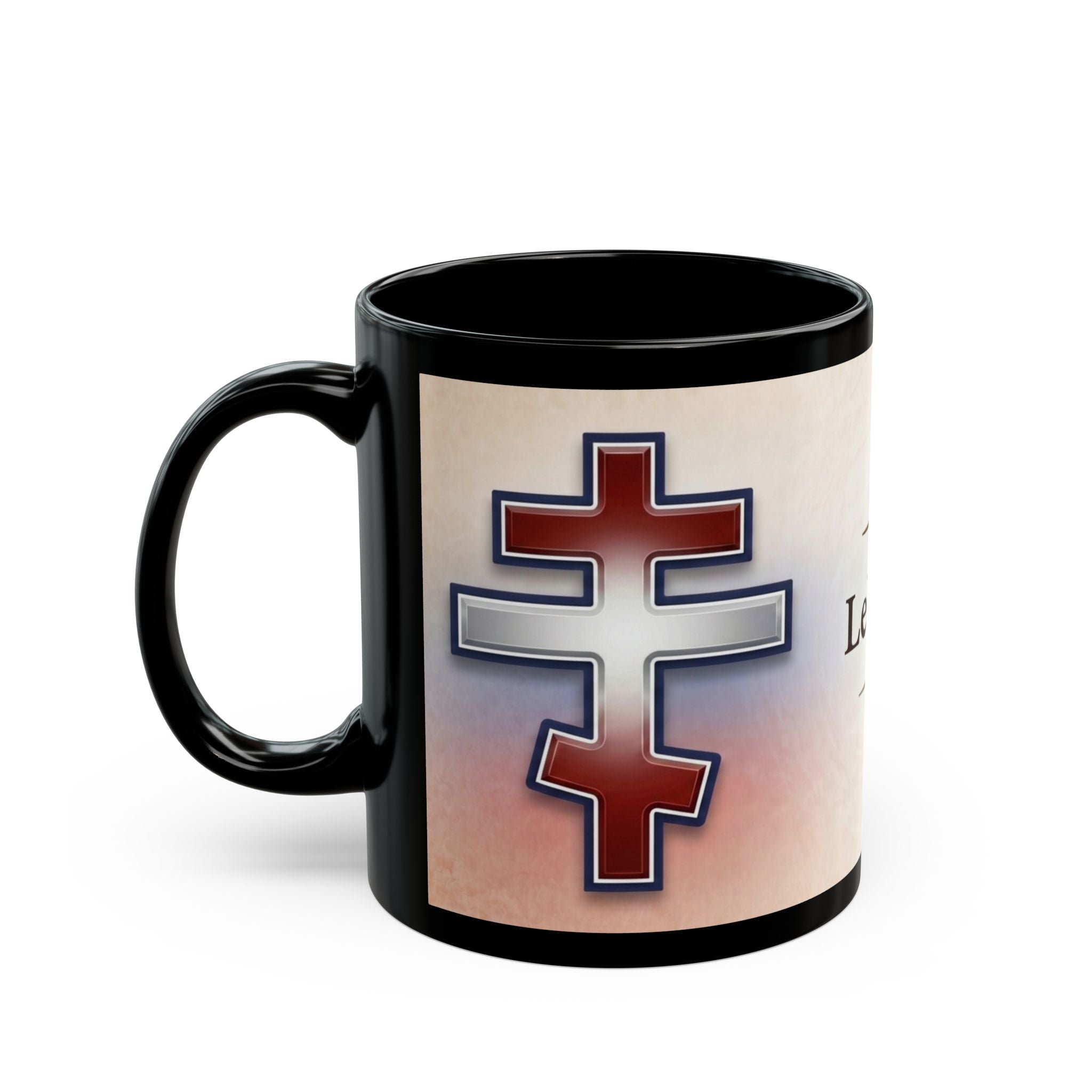 Lebanese Orthodox Christian Black Coffee Mug — Orthodox Christian Gift