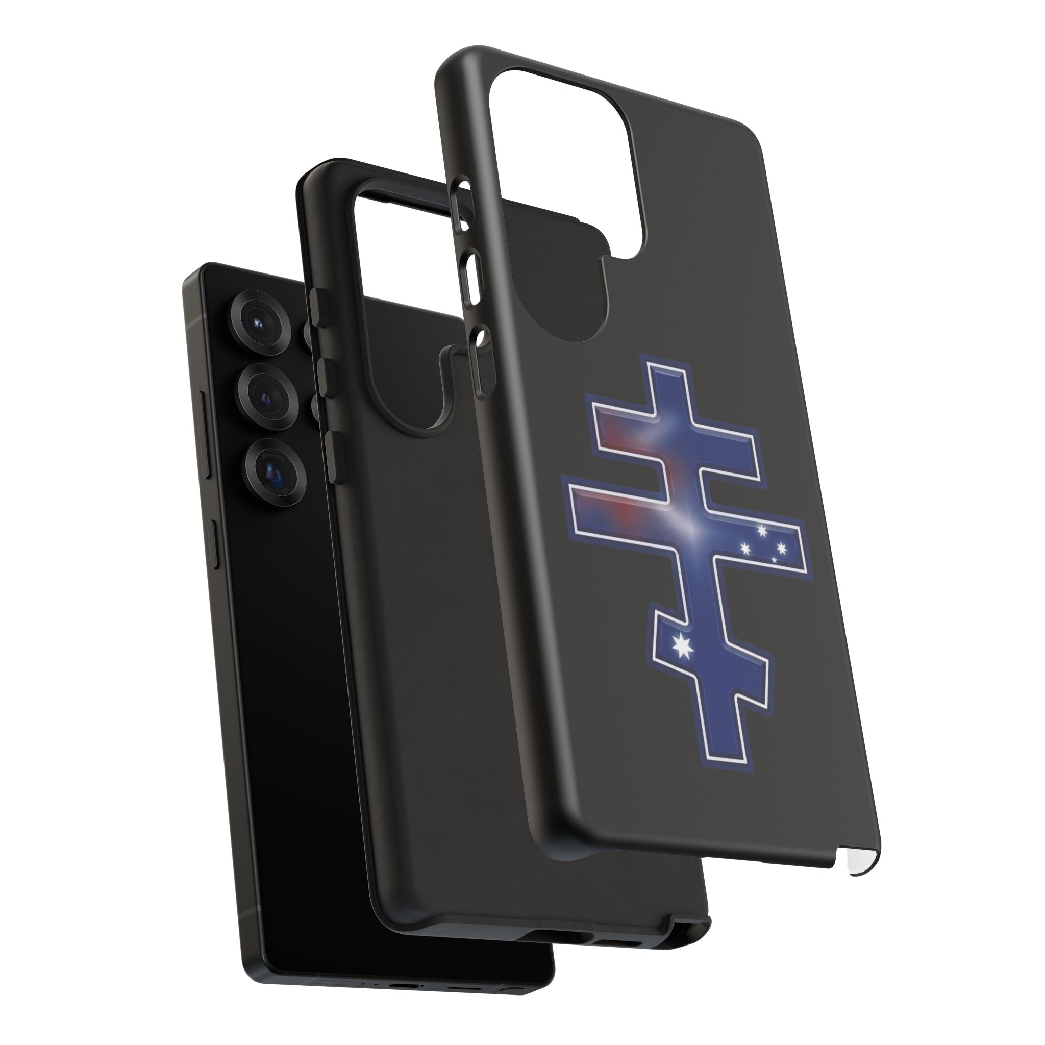 Australian Orthodox Cross design on a matte phone case — additional view 11