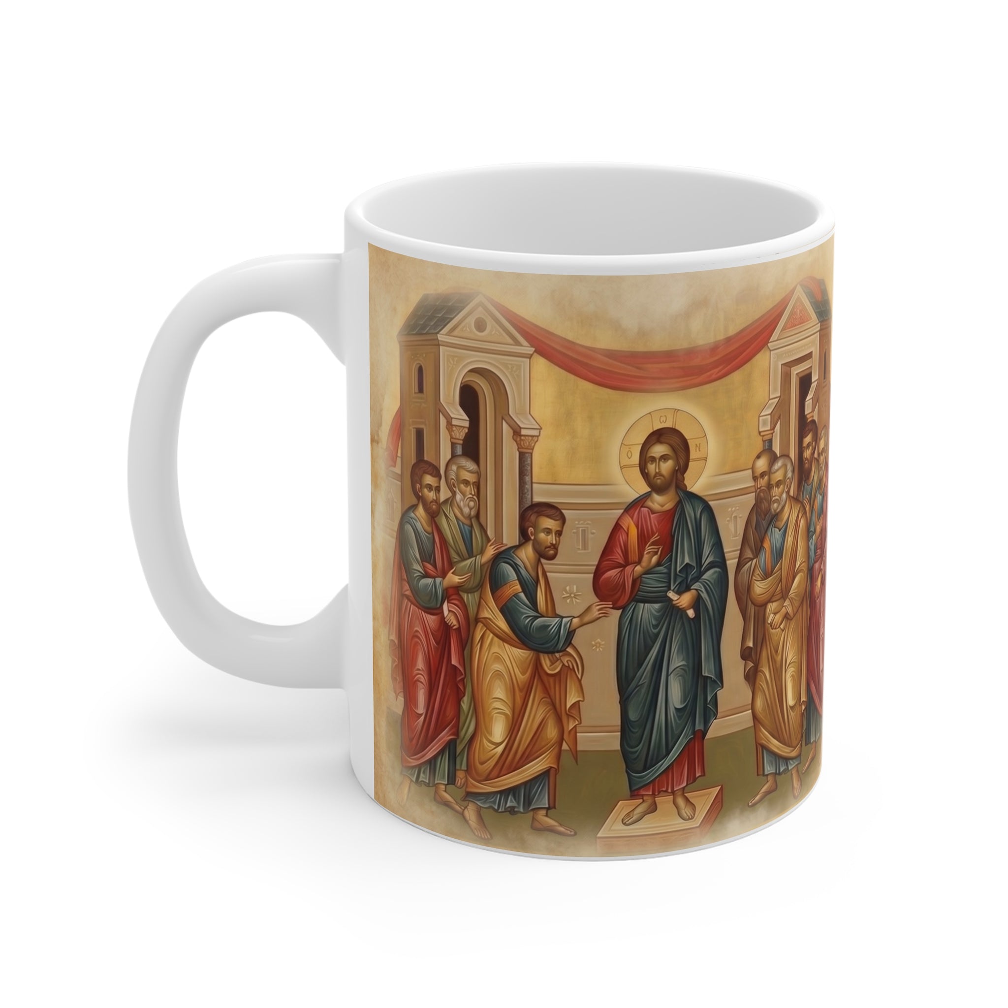 Saint Thomas the Apostle Orthodox Christian Coffee Mug — Orthodox Christian Gift