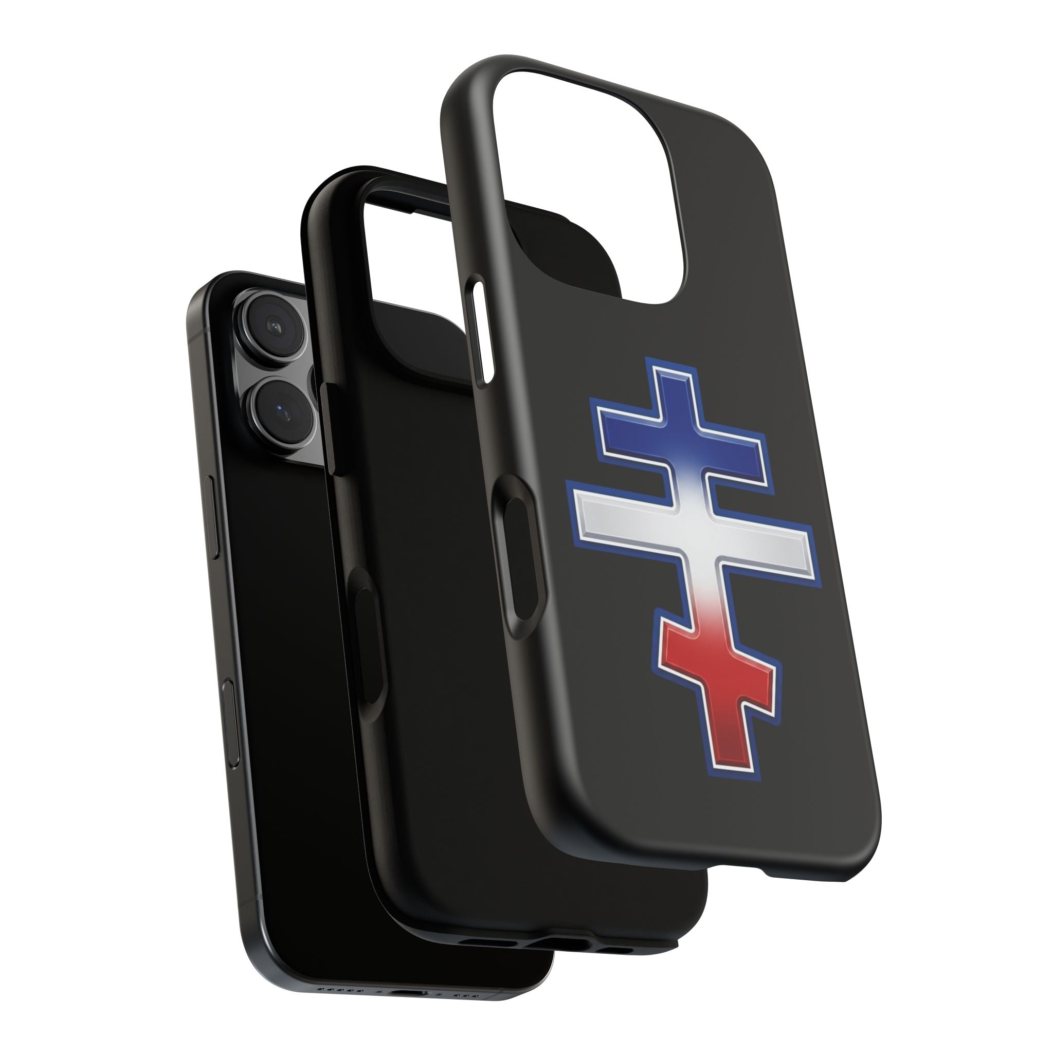 French Orthodox Cross design on a matte phone case — additional view 5