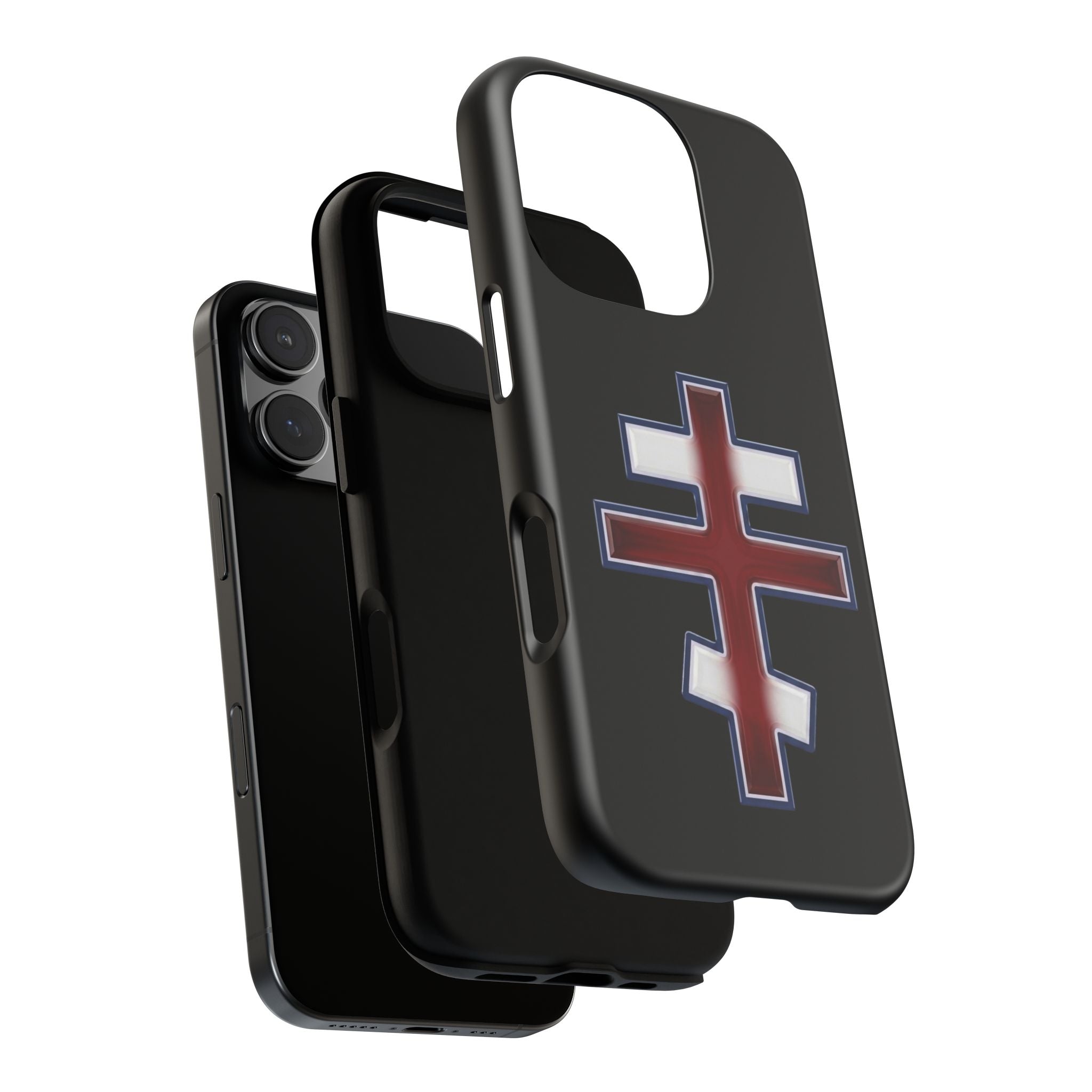 United Kingdom Orthodox Cross design on a matte phone case — additional view 5