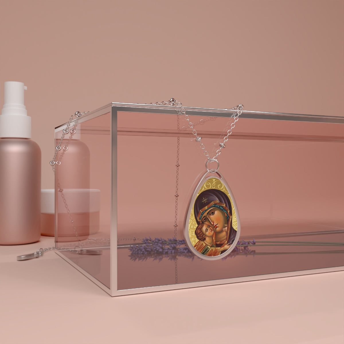 Theotokos of Vladimir Icon Pendant
