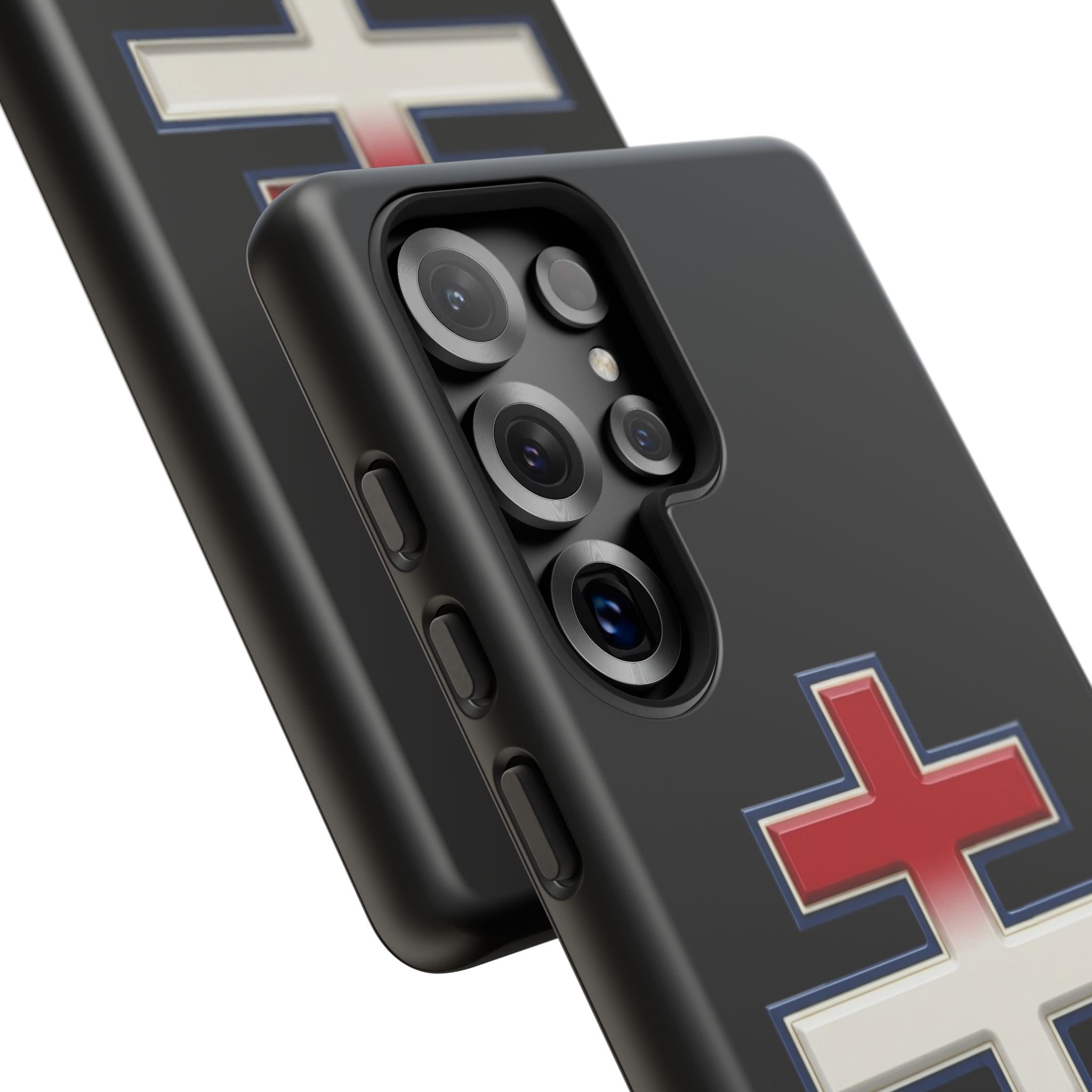 Egyptian Orthodox Cross design on a matte phone case — additional view 9