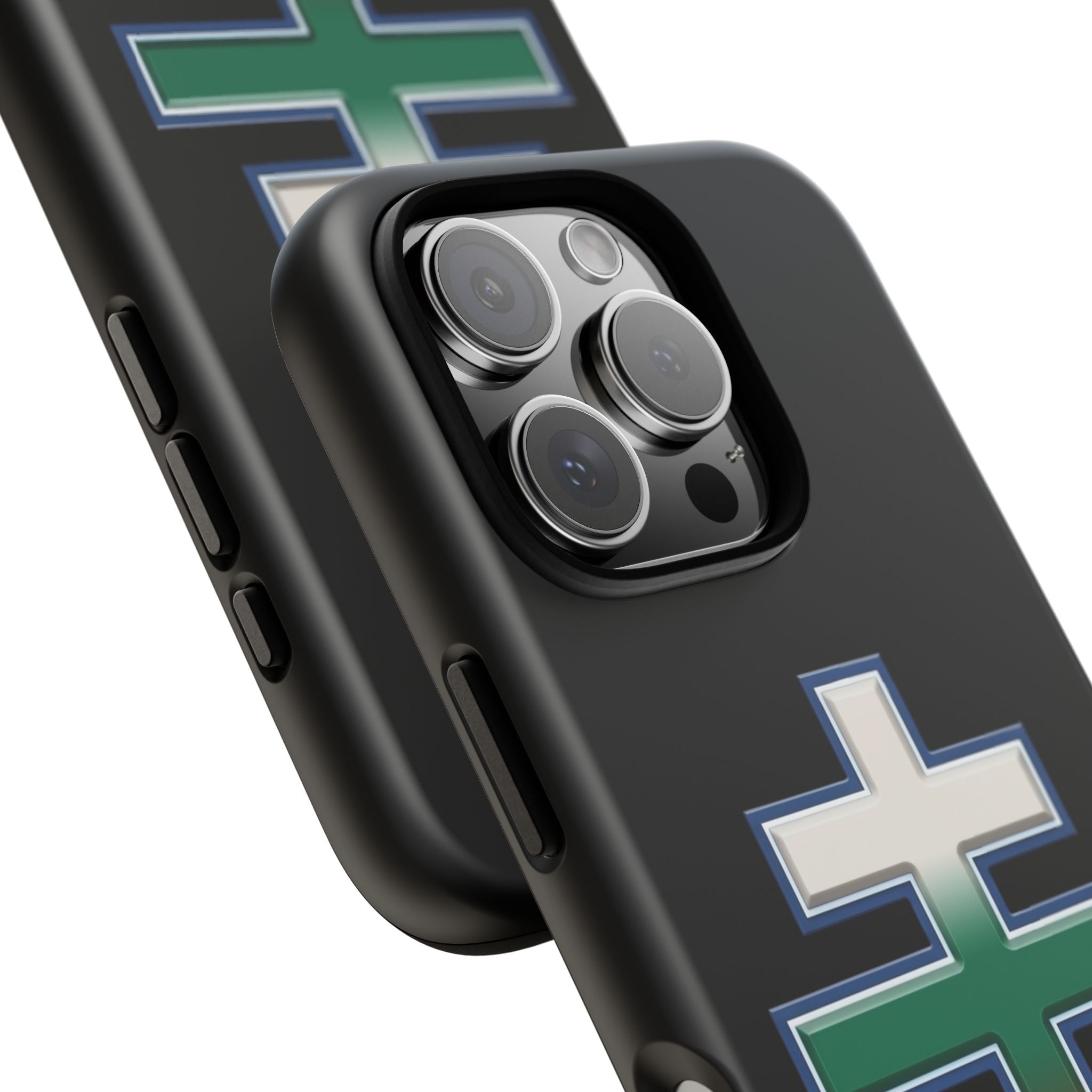 Bulgarian Orthodox Cross design on a matte phone case — additional view 4