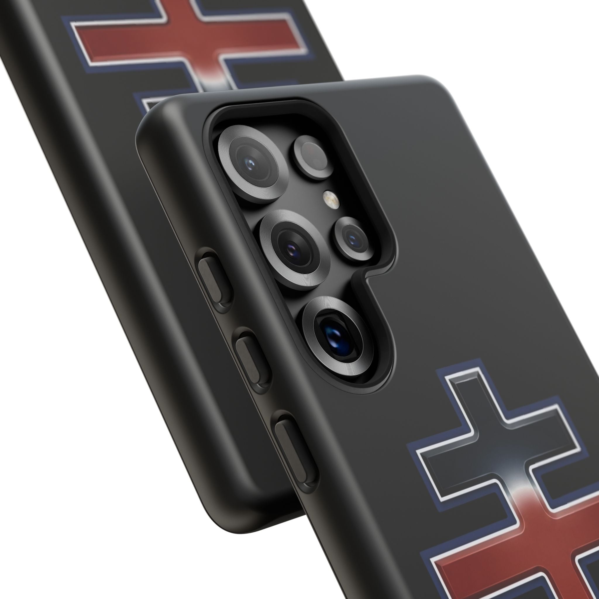 Kenyan Orthodox Cross design on a matte phone case — additional view 9