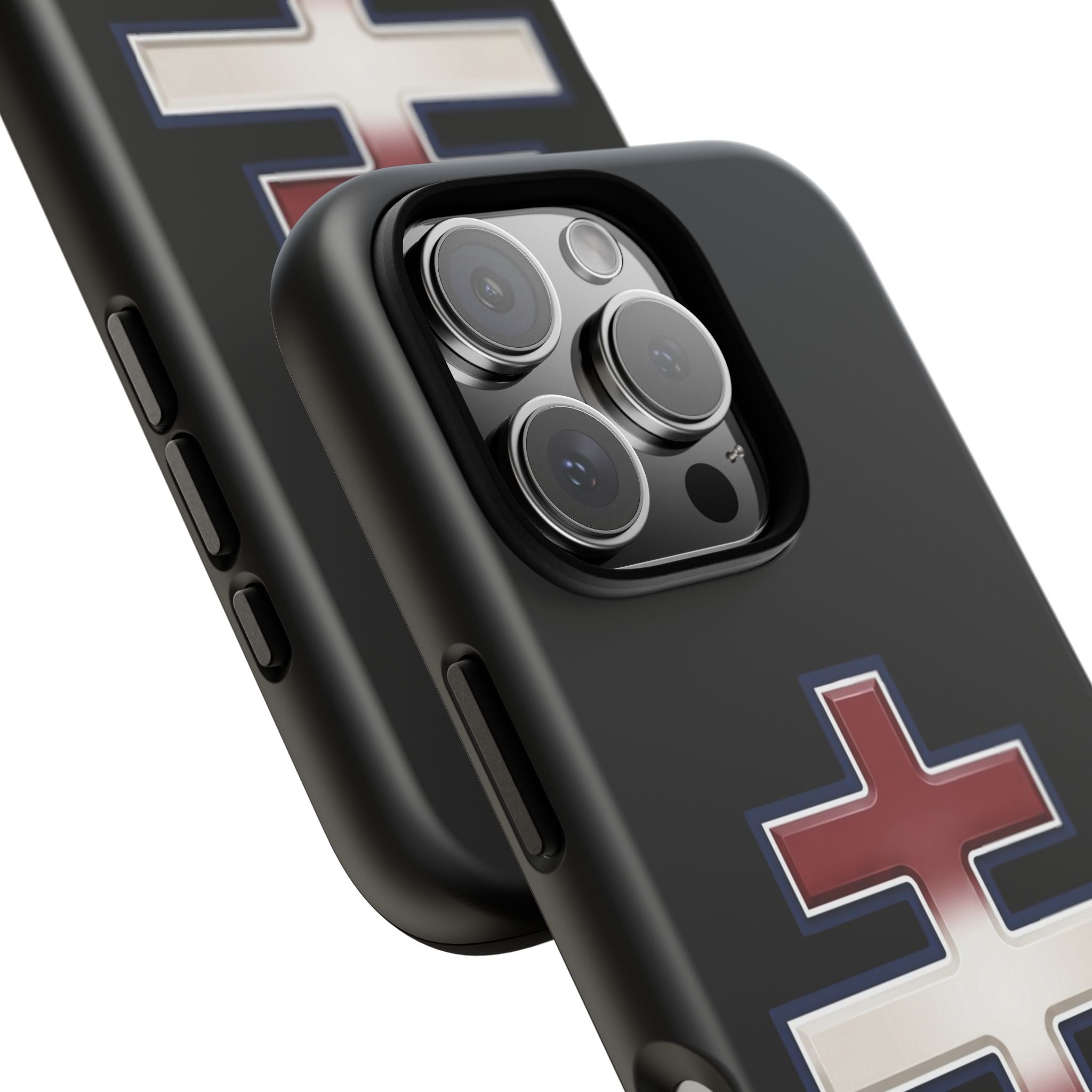 Latvian Orthodox Cross design on a matte phone case — additional view 4