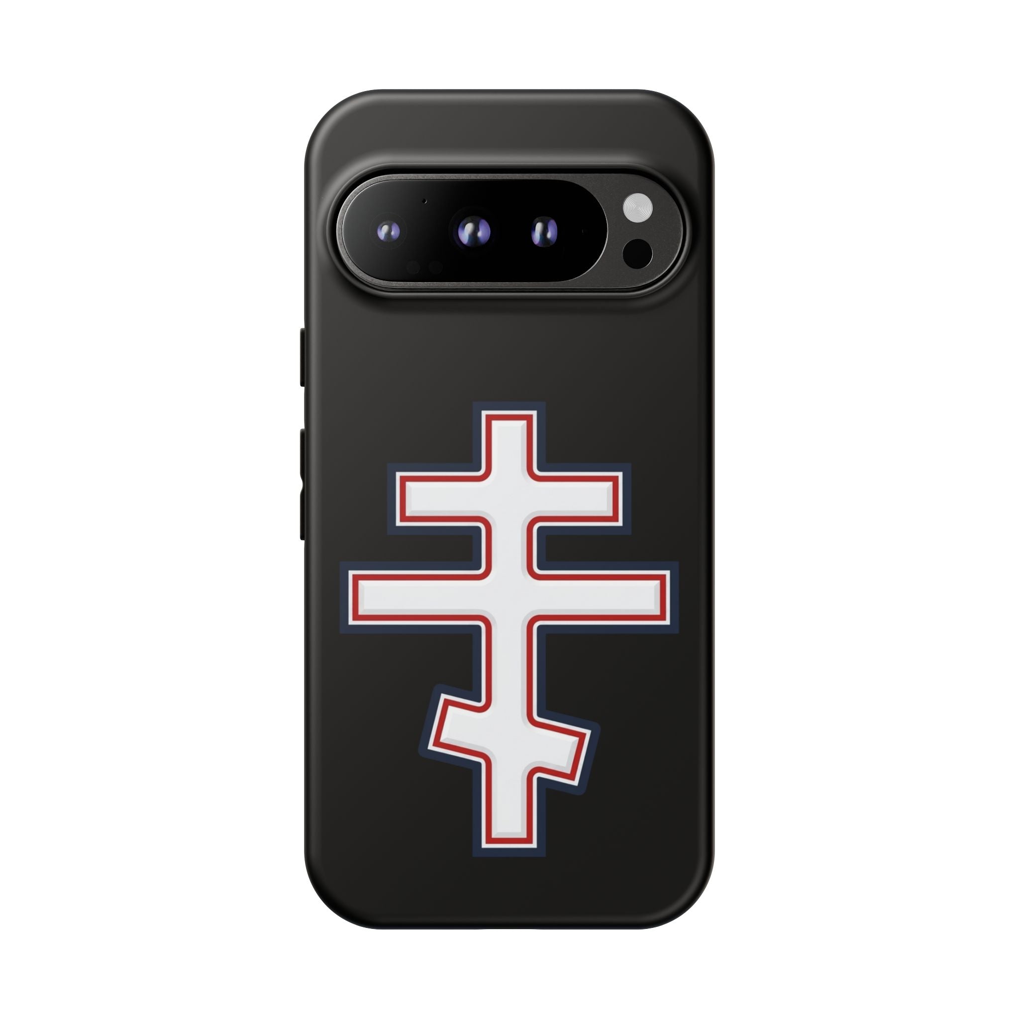 Georgian Orthodox Cross design on a matte phone case — additional view 3