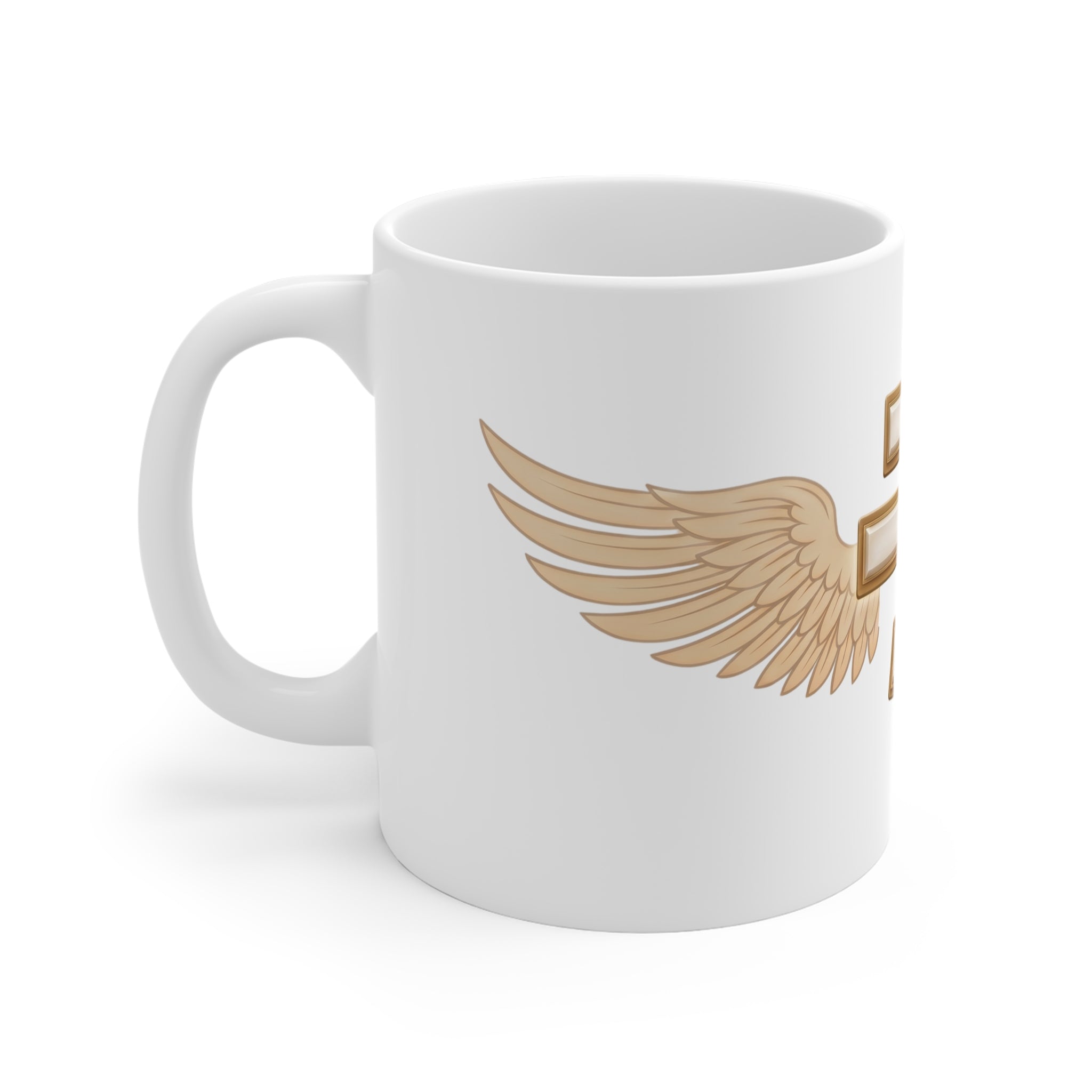 White Orthodox Cross Orthodox Christian Coffee Mug — Faith Mug