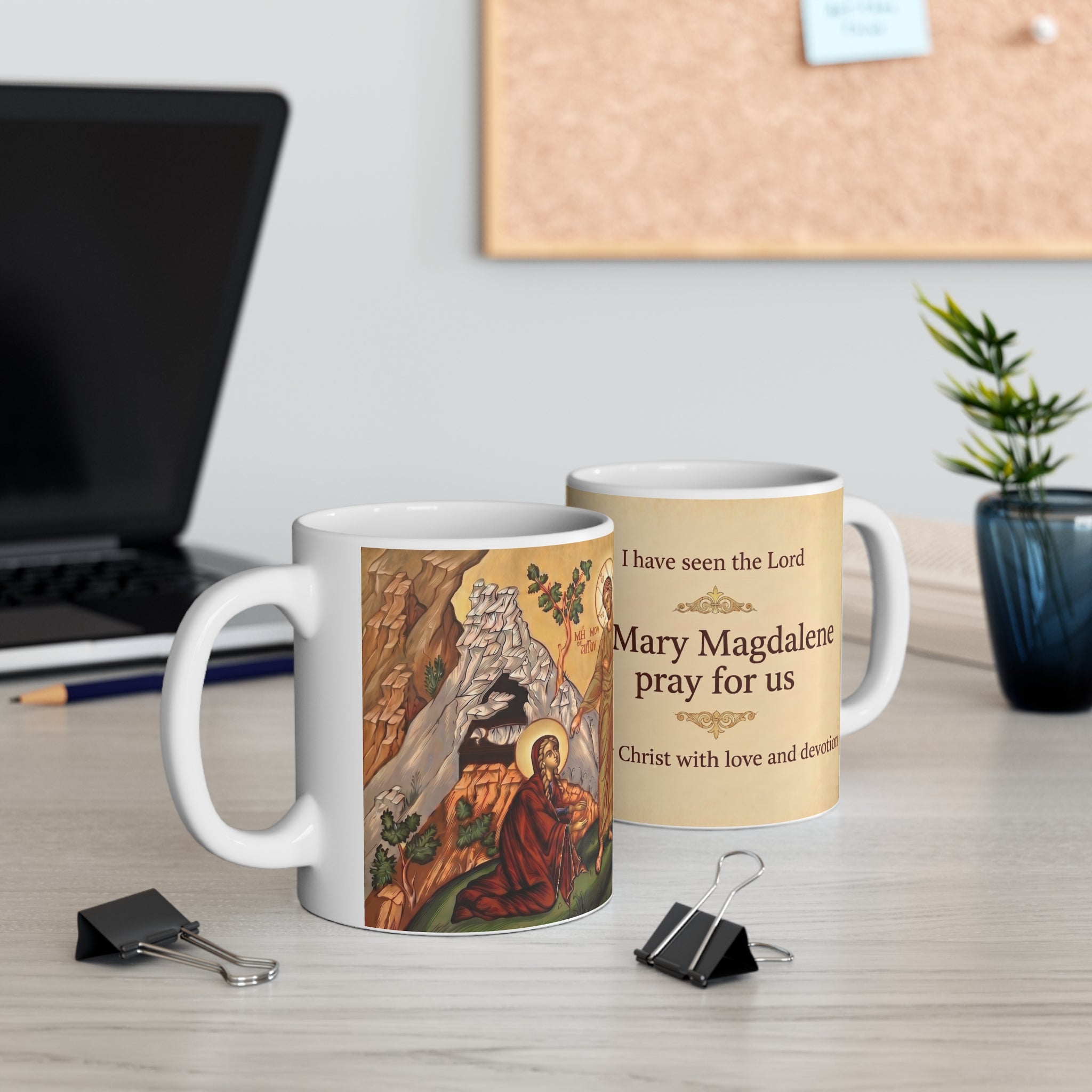 Saint Mary Magdalene Orthodox Christian Coffee Mug — Christian Gift Idea
