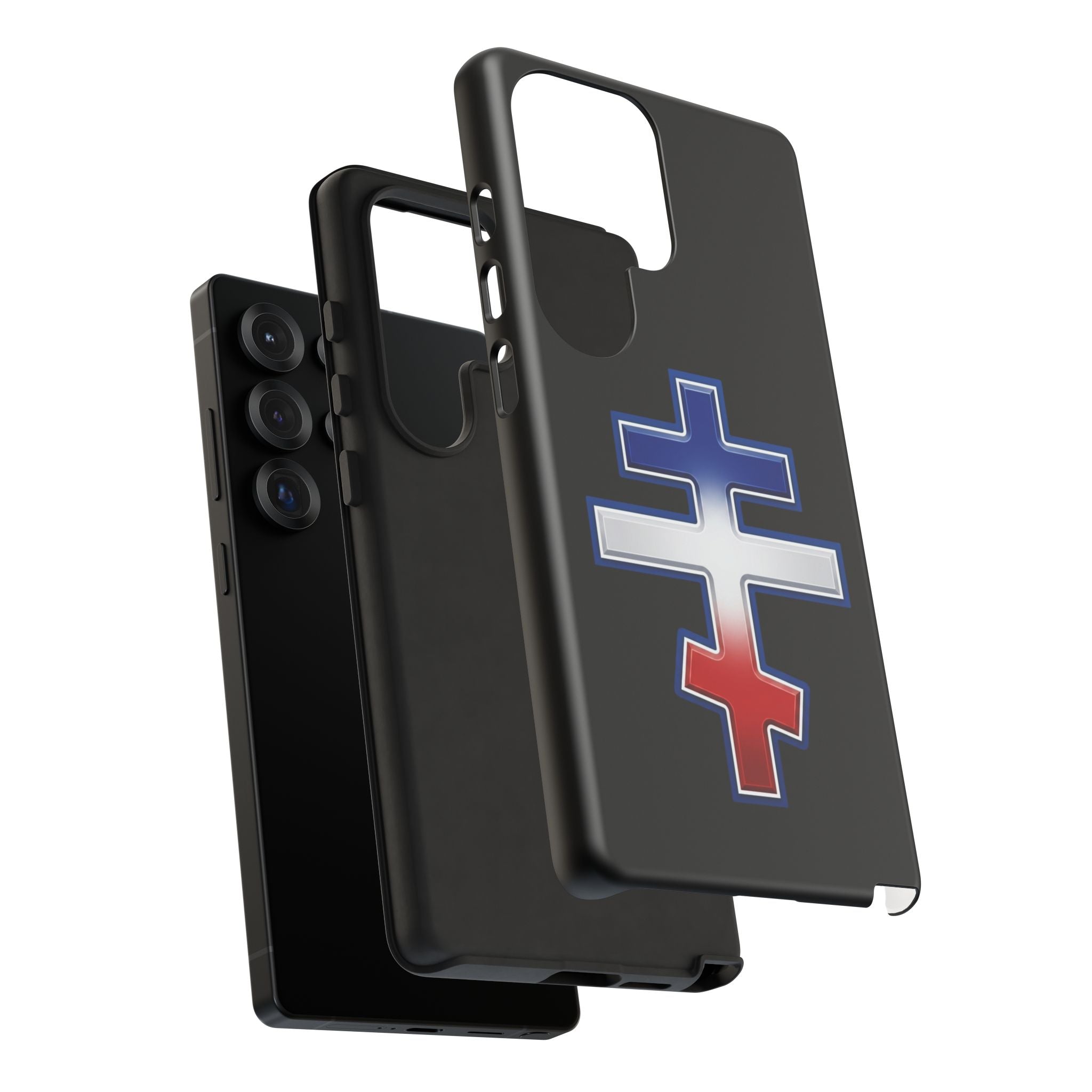 French Orthodox Cross design on a matte phone case — additional view 11