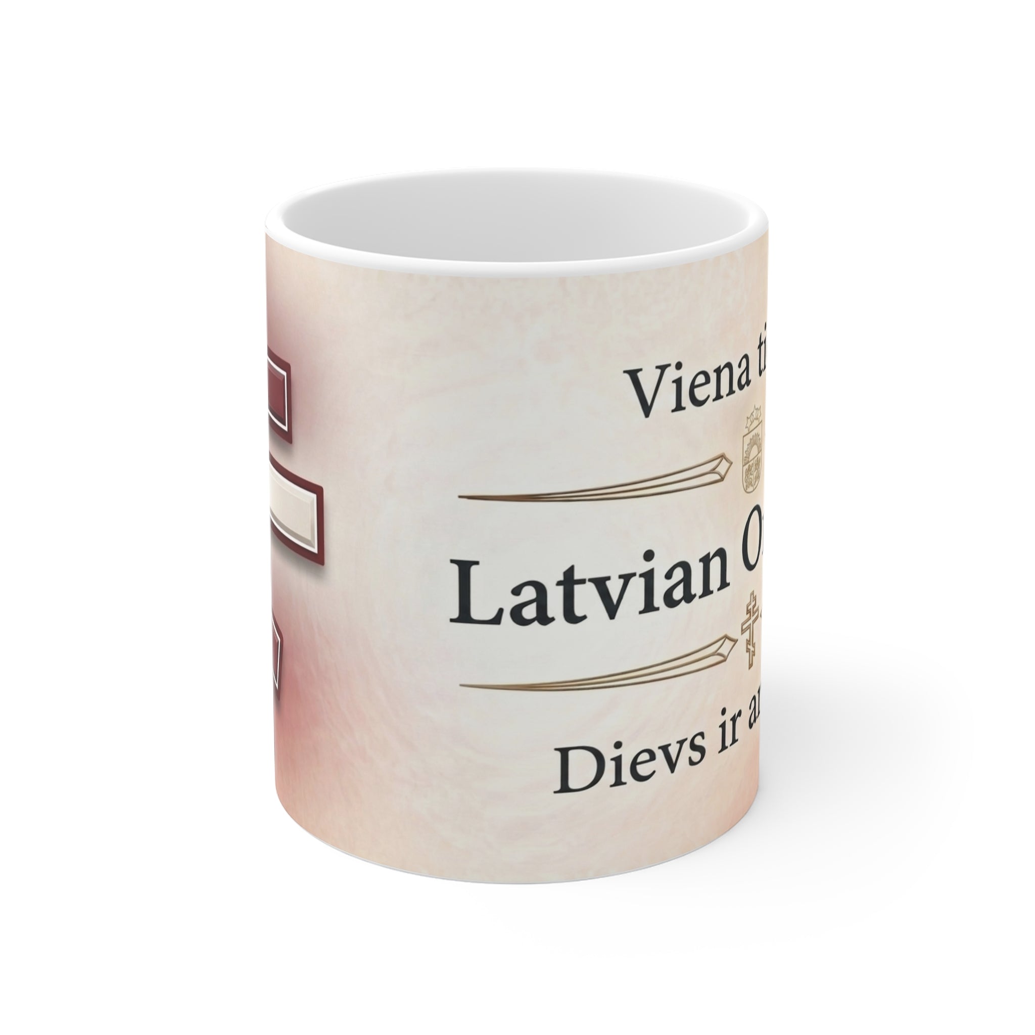 Latvian Orthodox Christian Coffee Mug — Orthodox Mug Gift
