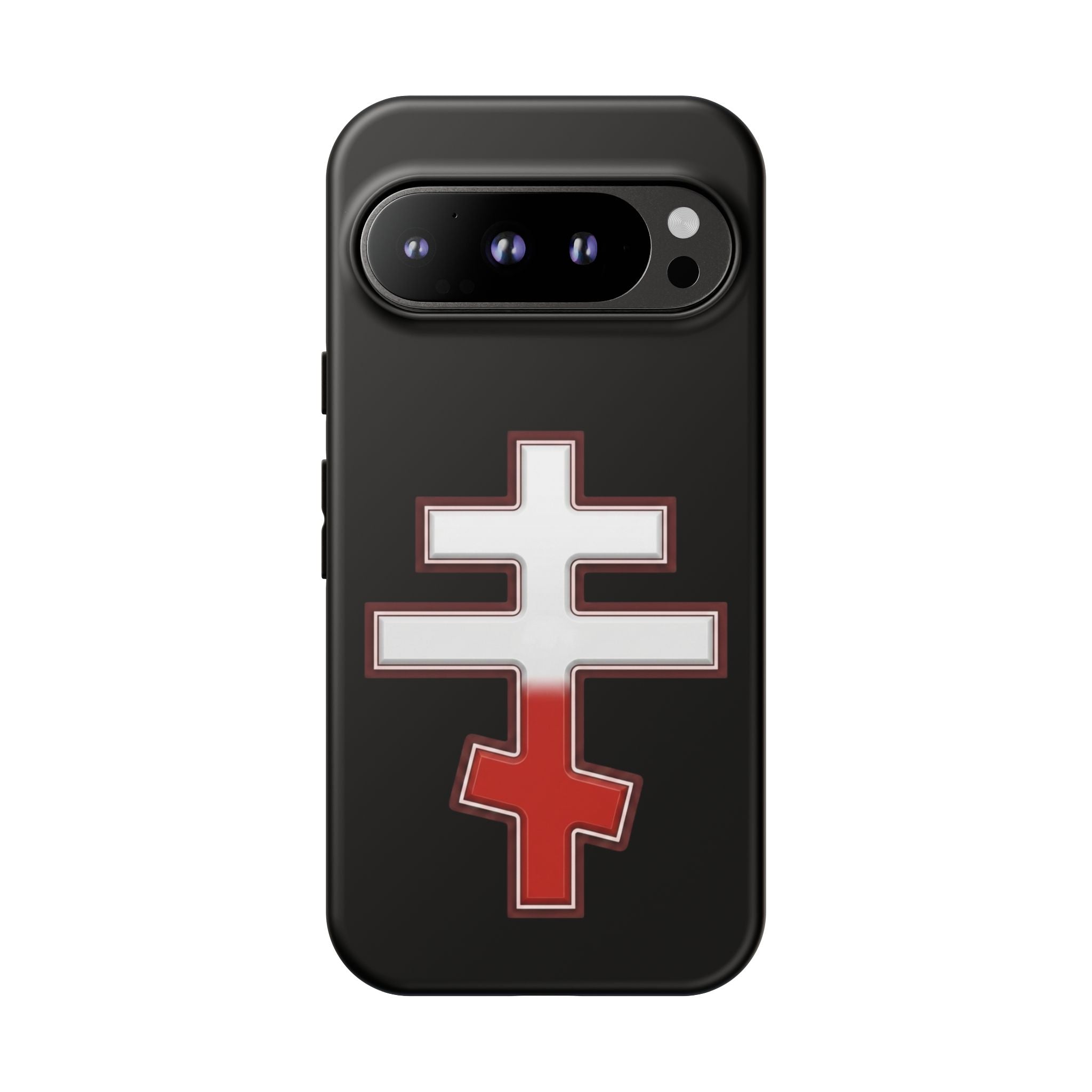 Polish Orthodox Cross design on a matte phone case — additional view 2