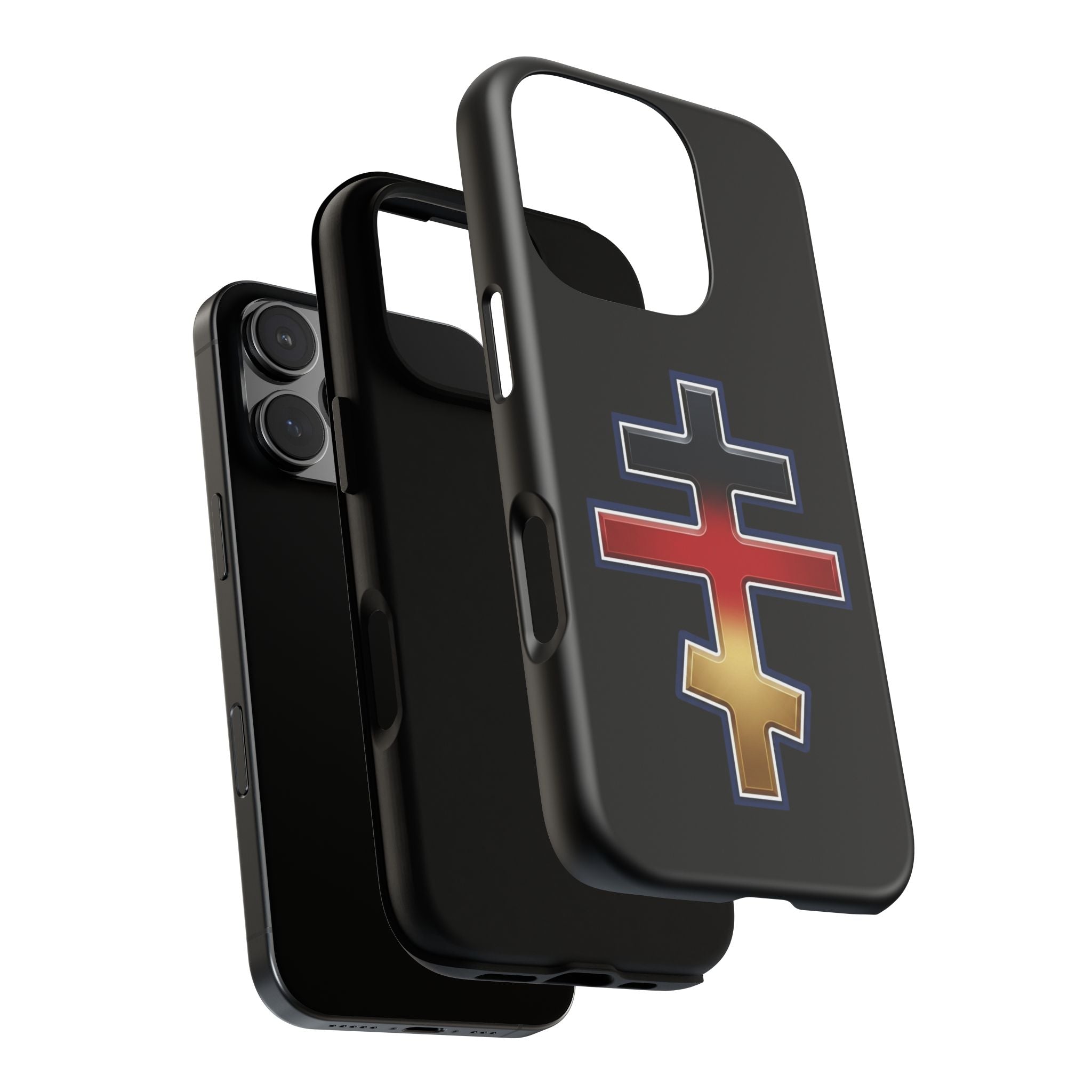 German Orthodox Cross design on a matte phone case — additional view 5