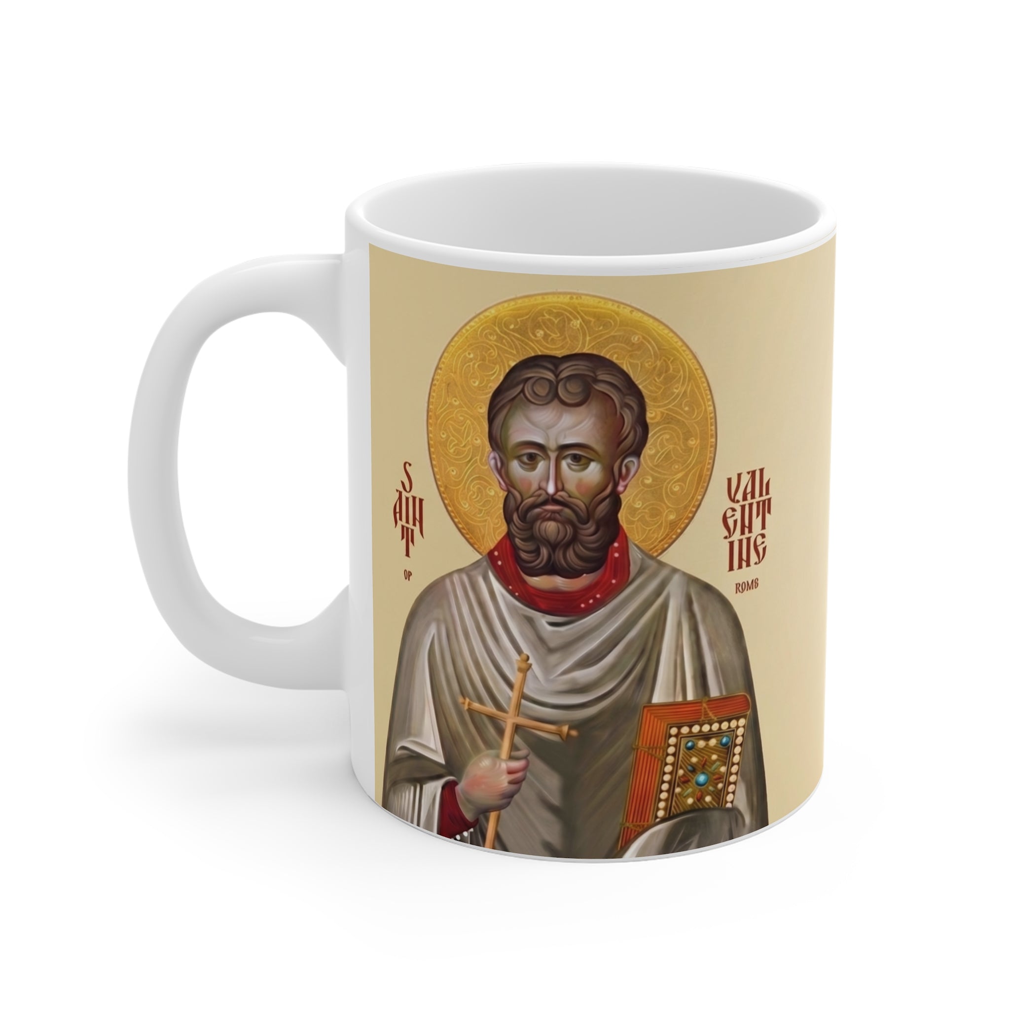 Saint Valentine Orthodox Christian Coffee Mug — Orthodox Christian Gift