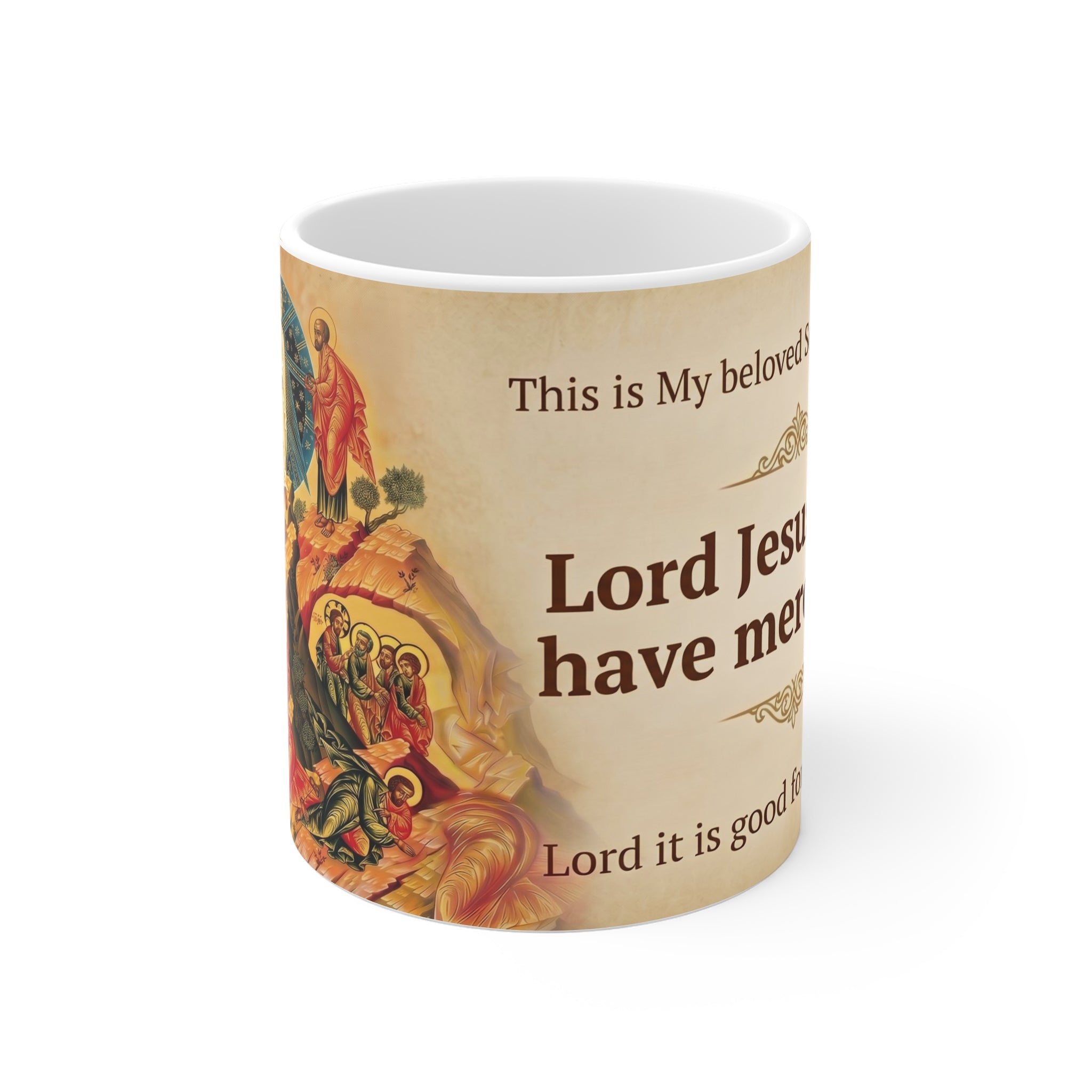 Transfiguration of Christ Orthodox Christian Coffee Mug — Orthodox Mug Gift