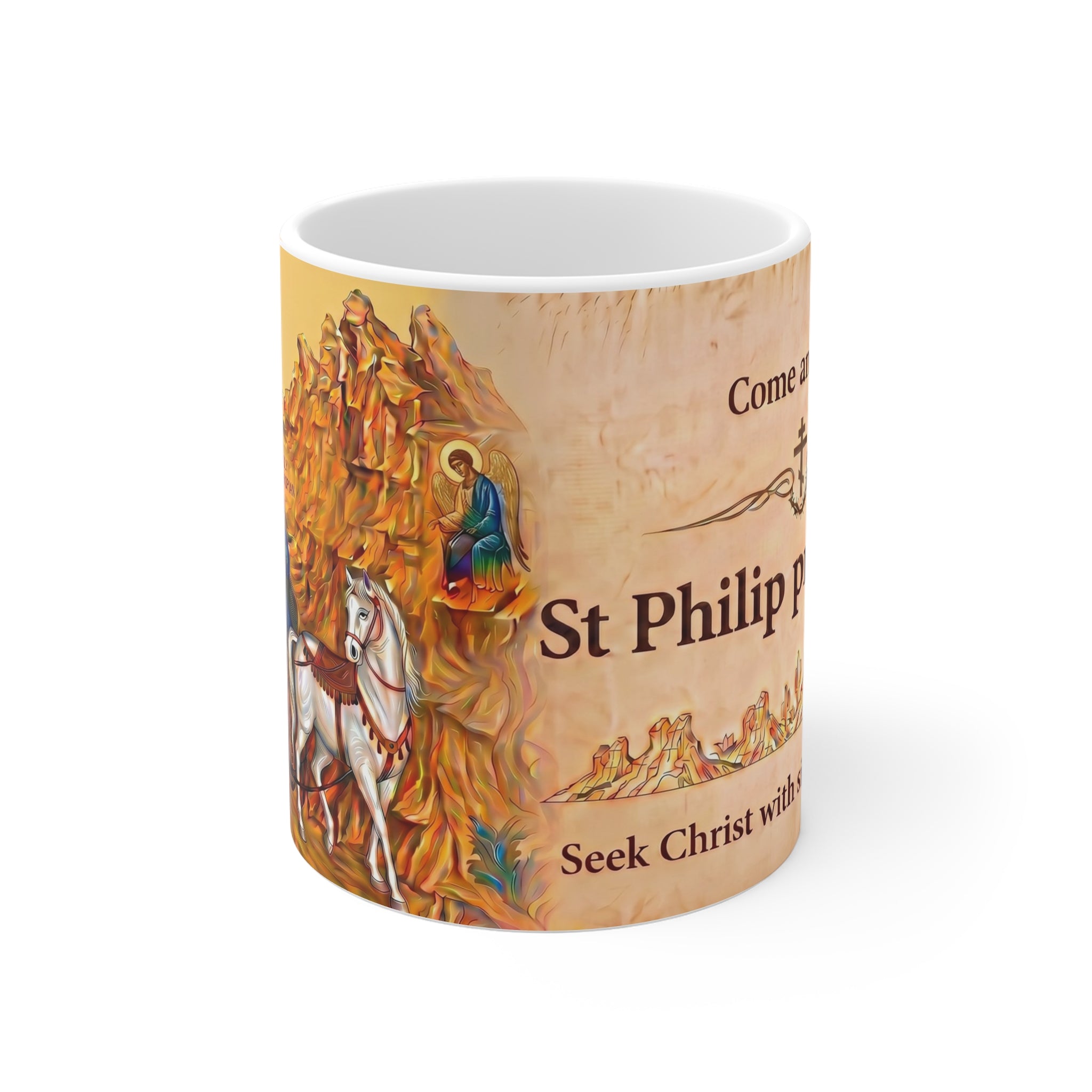 Saint Philip the Apostle Orthodox Christian Coffee Mug — Orthodox Mug Gift