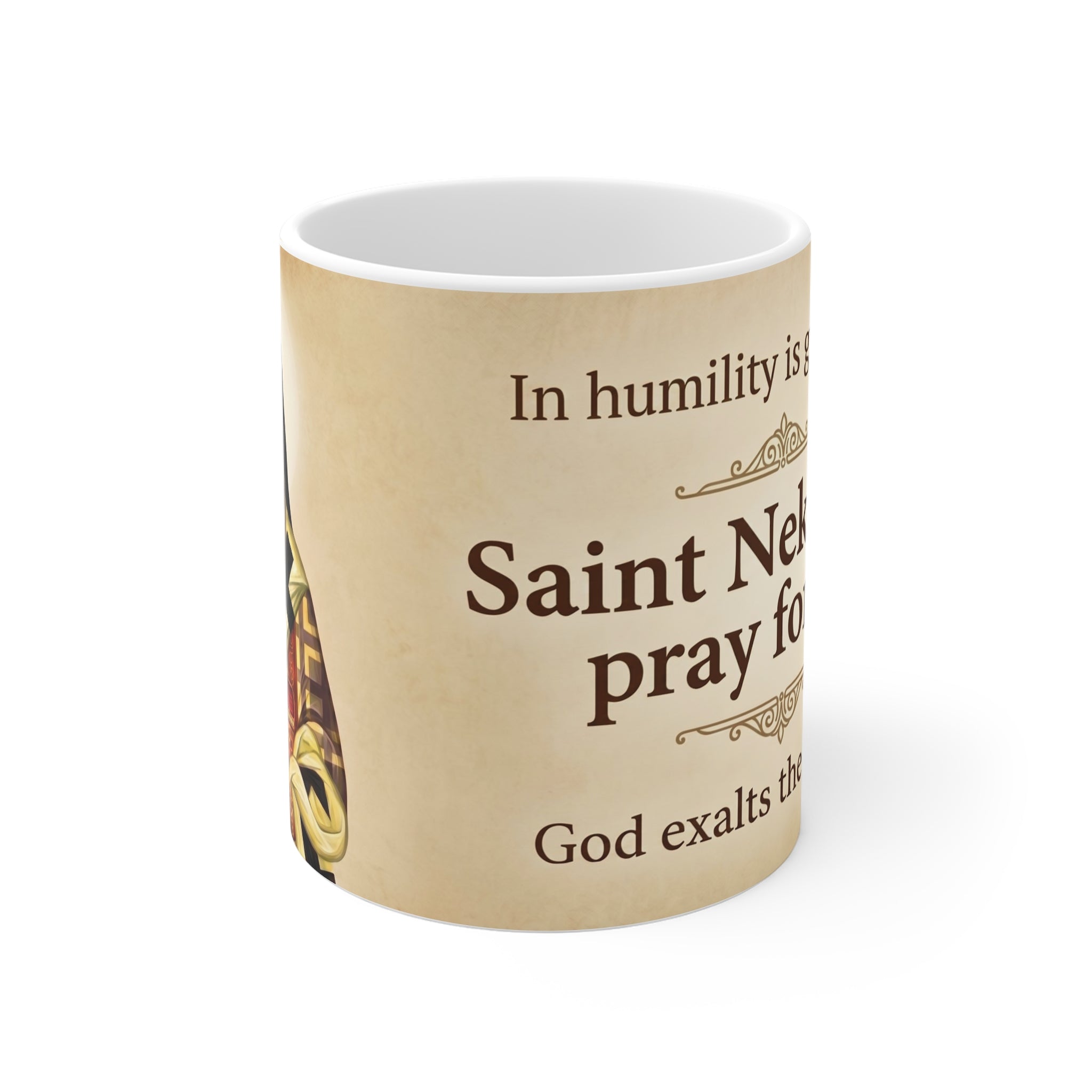 Saint Nektarios of Aegina Orthodox Christian Coffee Mug — Orthodox Mug Gift