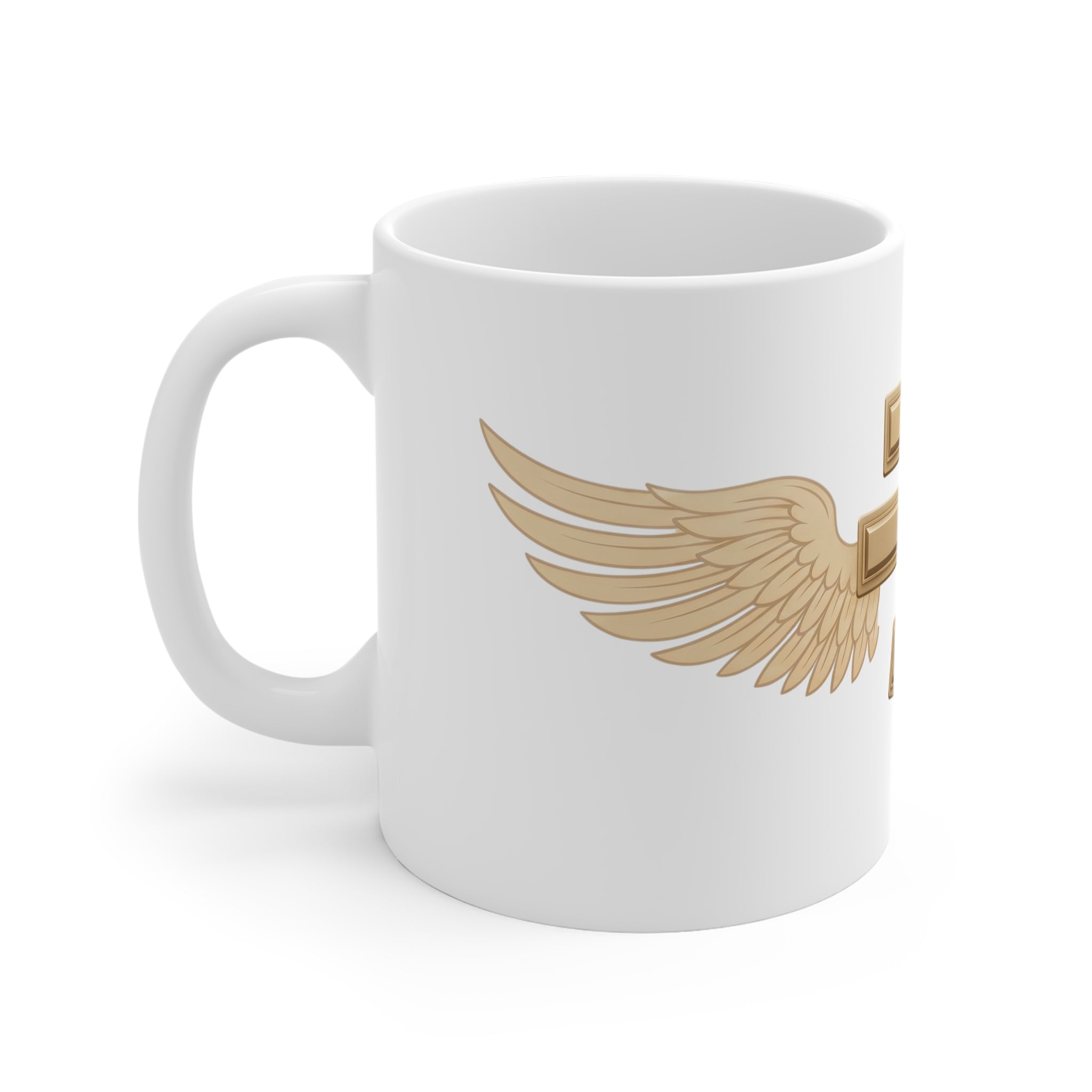 Gold Orthodox Cross Orthodox Christian Coffee Mug — Faith Mug