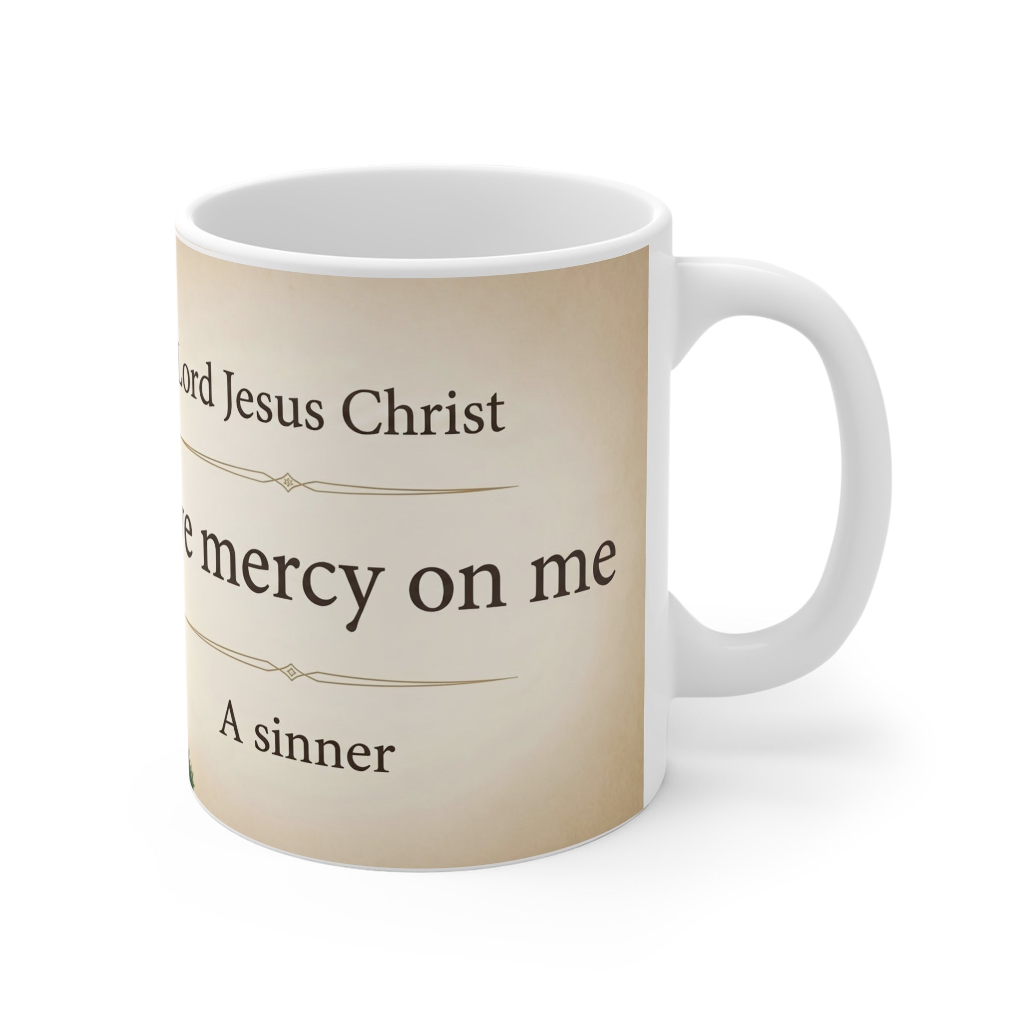 Lord Jesus Christ Prayer Orthodox Christian Coffee Mug — Orthodox Christian Mug