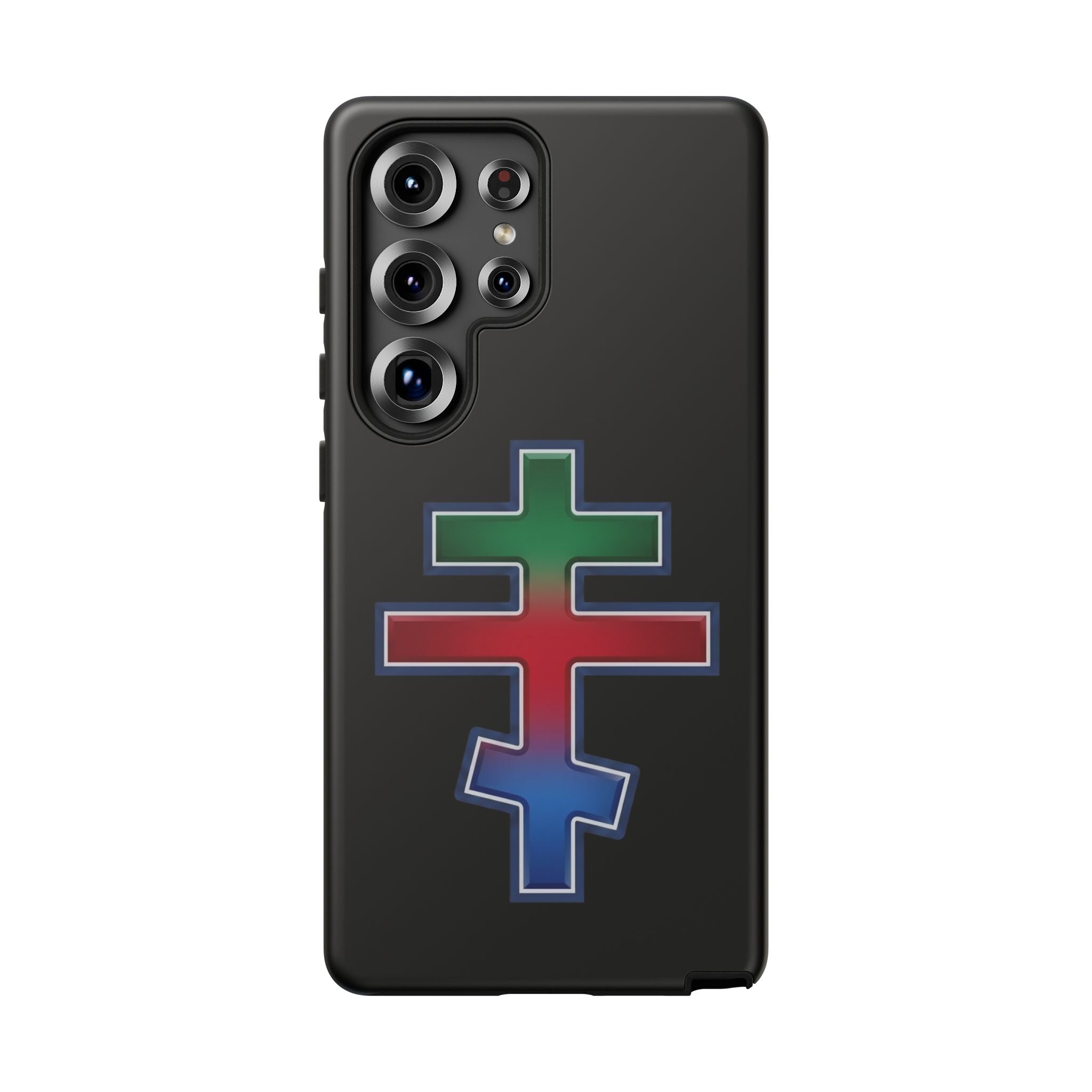 Eritrean Orthodox Cross design on a matte phone case — additional view 3