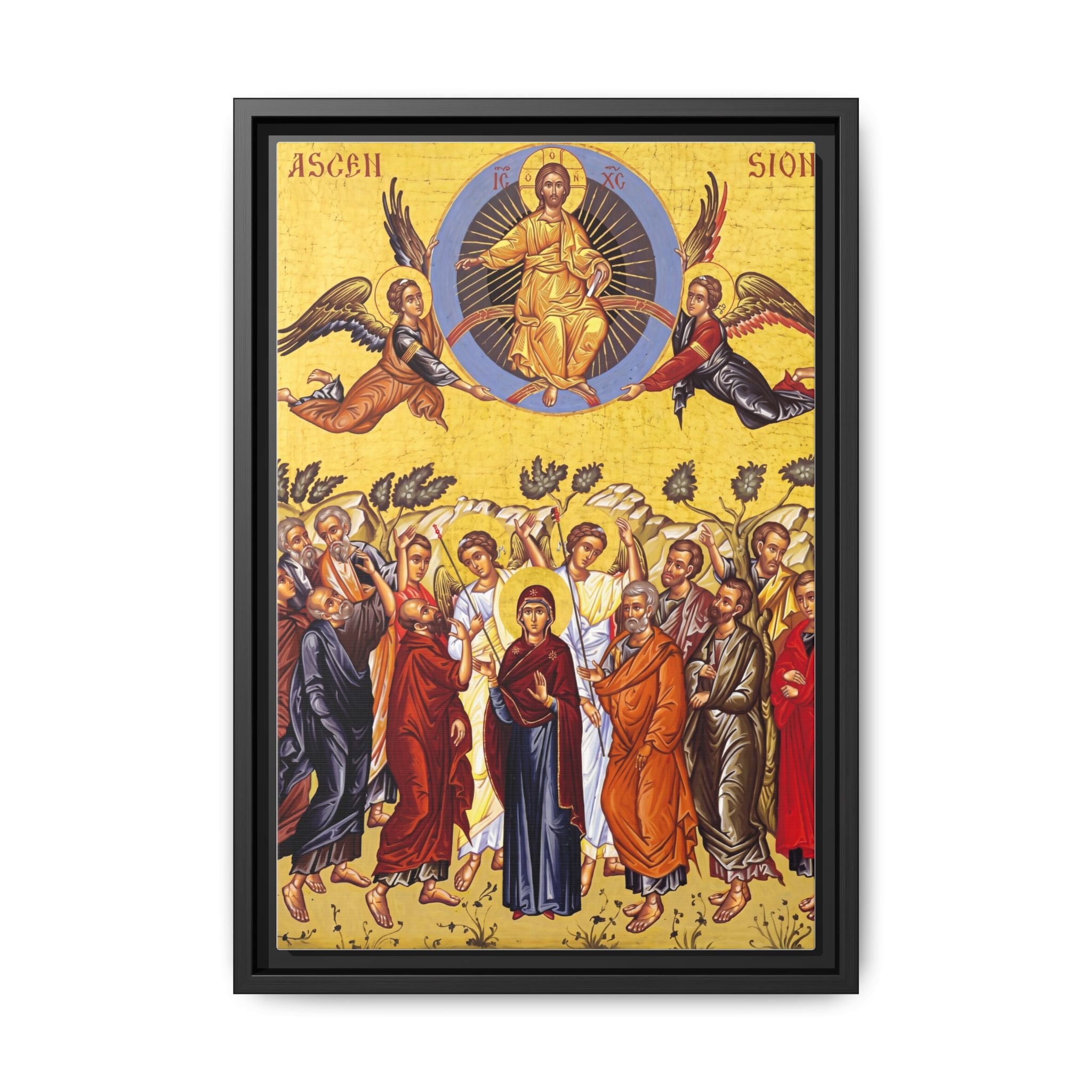 The Ascension Framed Canvas Icon