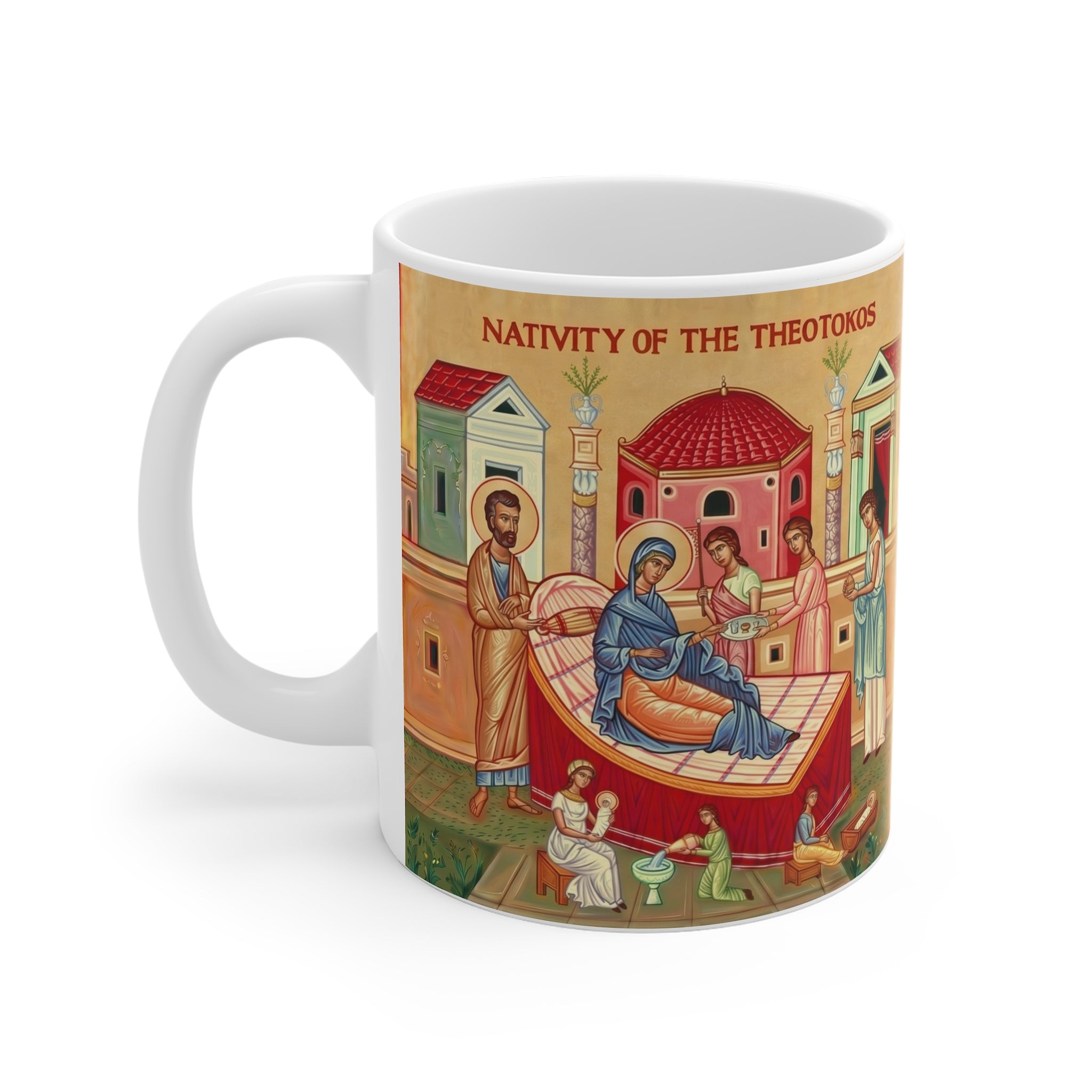 Nativity of the Theotokos Orthodox Christian Coffee Mug — Orthodox Christian Gift