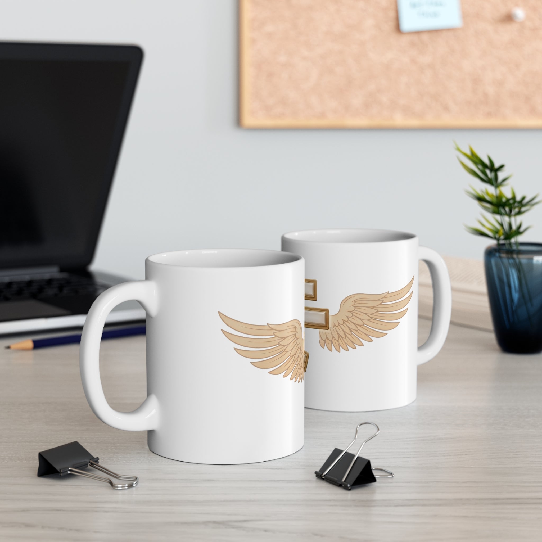White Orthodox Cross Orthodox Christian Coffee Mug — Orthodox Mug Gift