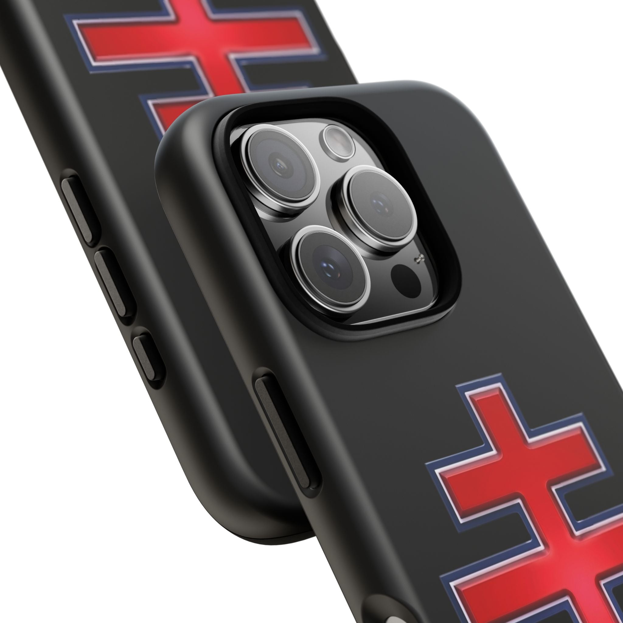 Montenegrin Orthodox Cross design on a matte phone case — additional view 4
