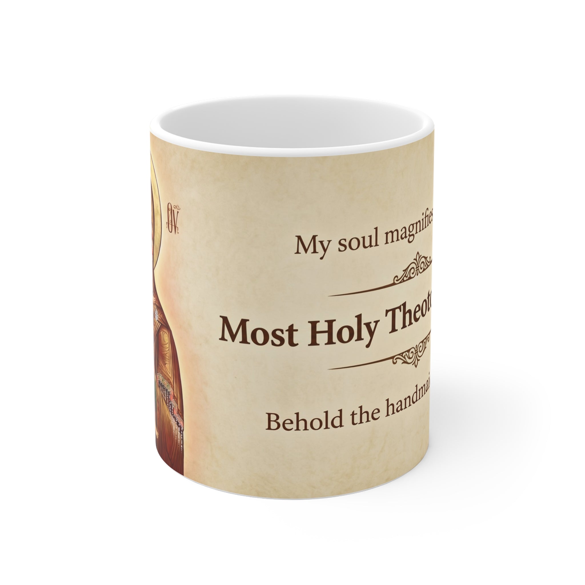 Theotokos of Vladimir Orthodox Christian Coffee Mug — Orthodox Mug Gift