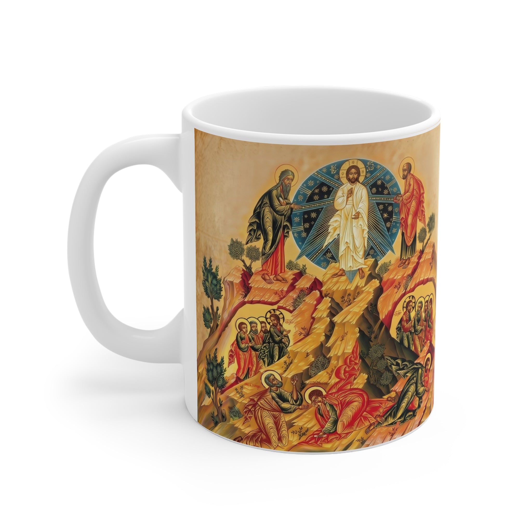 Transfiguration of Christ Orthodox Christian Coffee Mug — Orthodox Christian Gift
